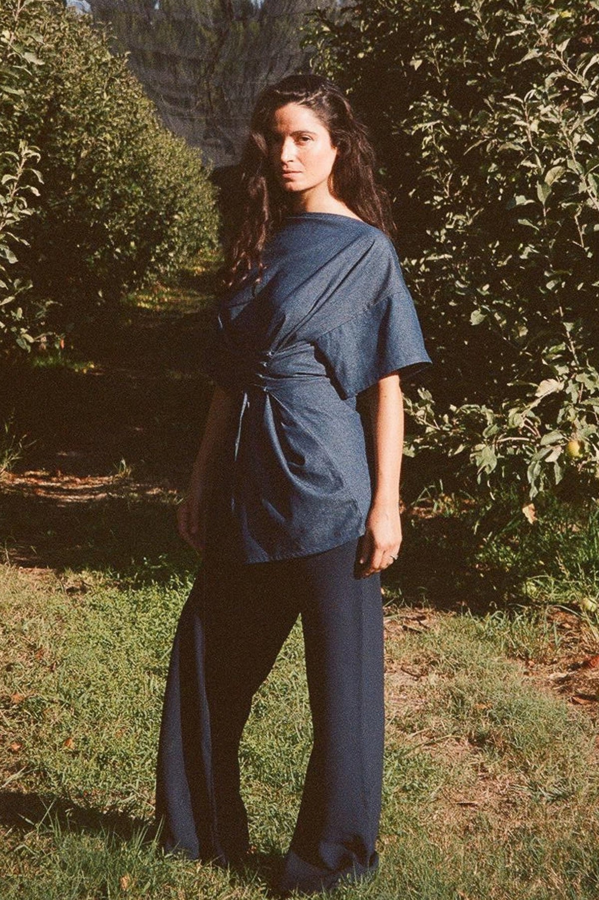 Skipper Shirt Dress - Denim
