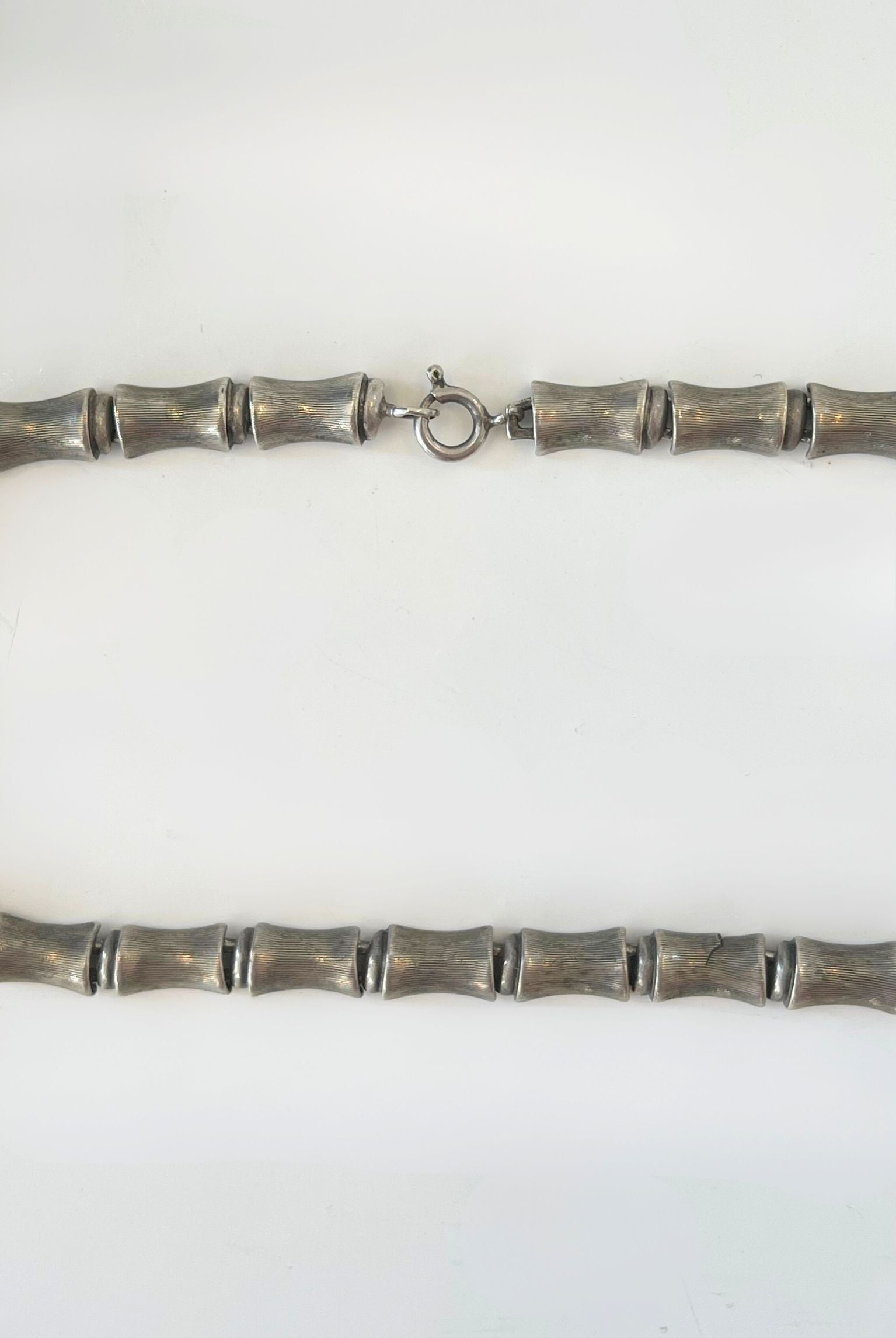 Silver Bamboo Chain