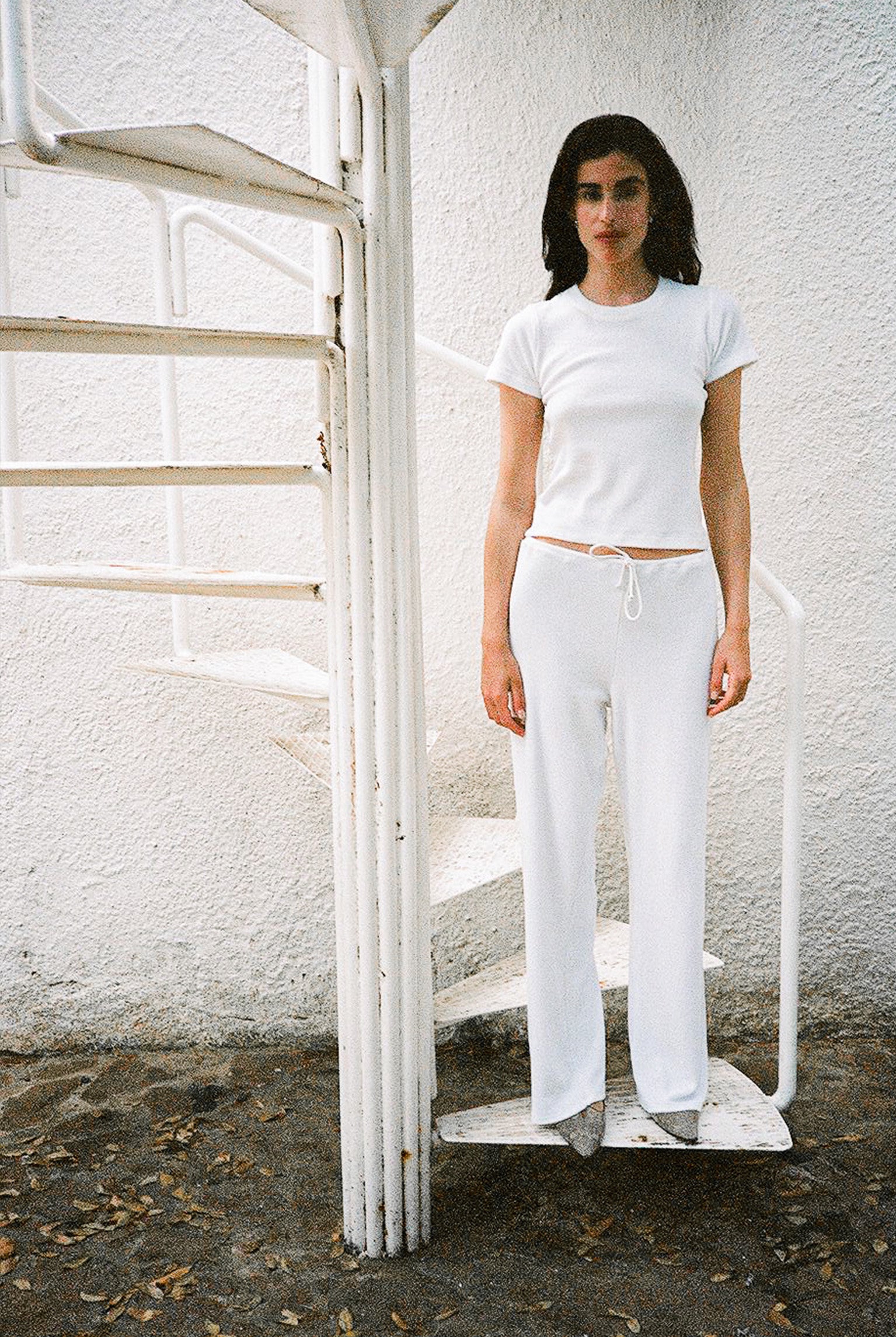 Terry Corsica Tee - White