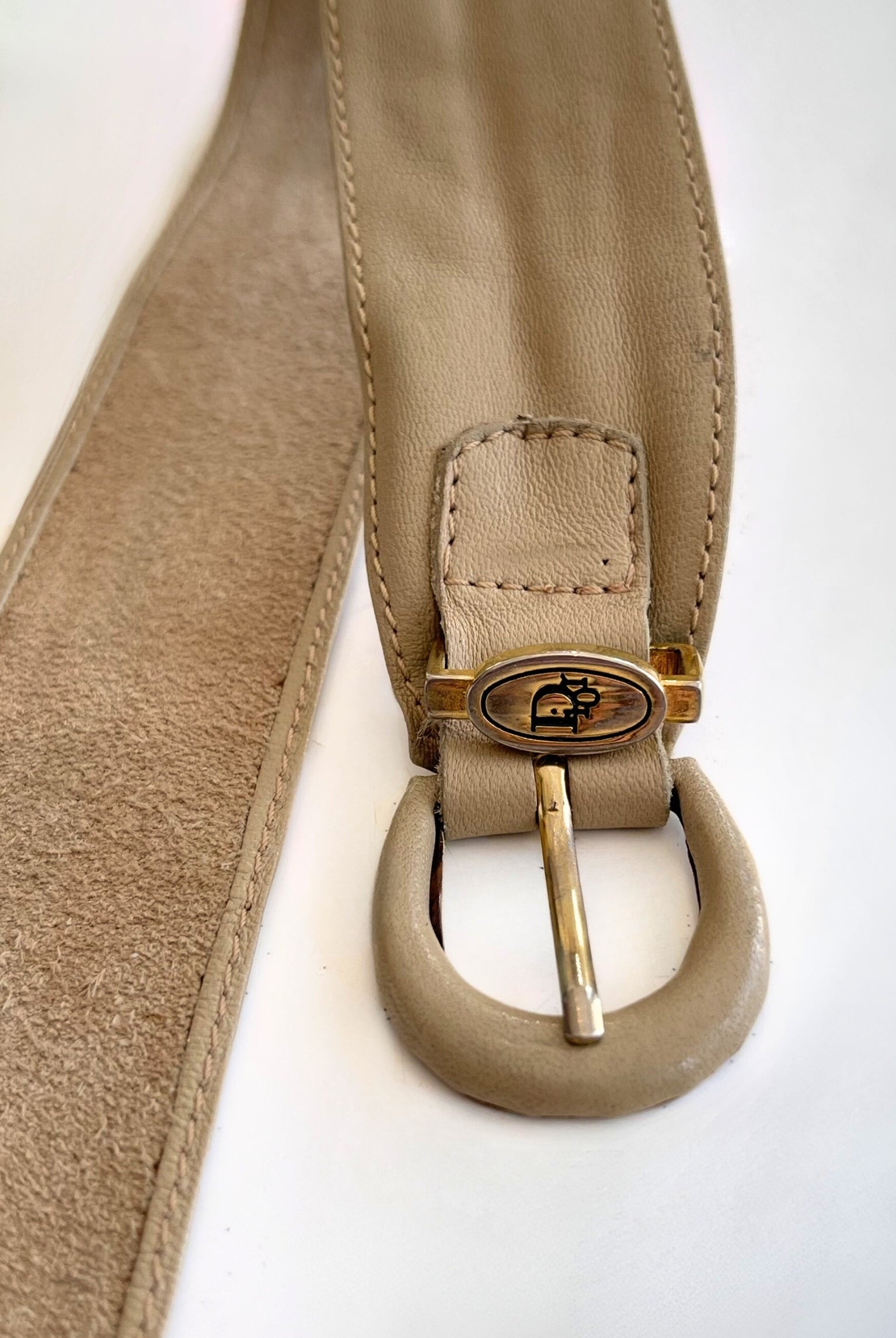 Dior Soft Leather Dress Belt