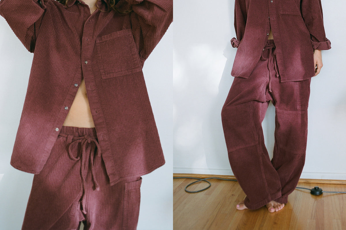 Corduroy Lou Pant - Andorra