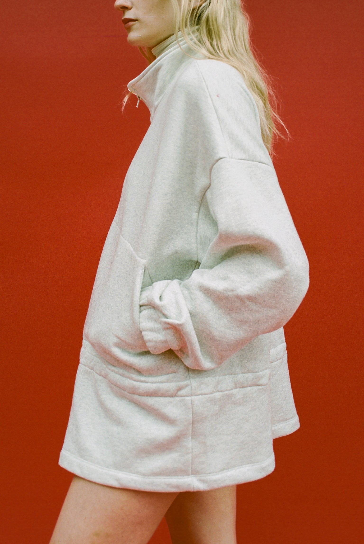 Fleece City Jacket - Ash Grey