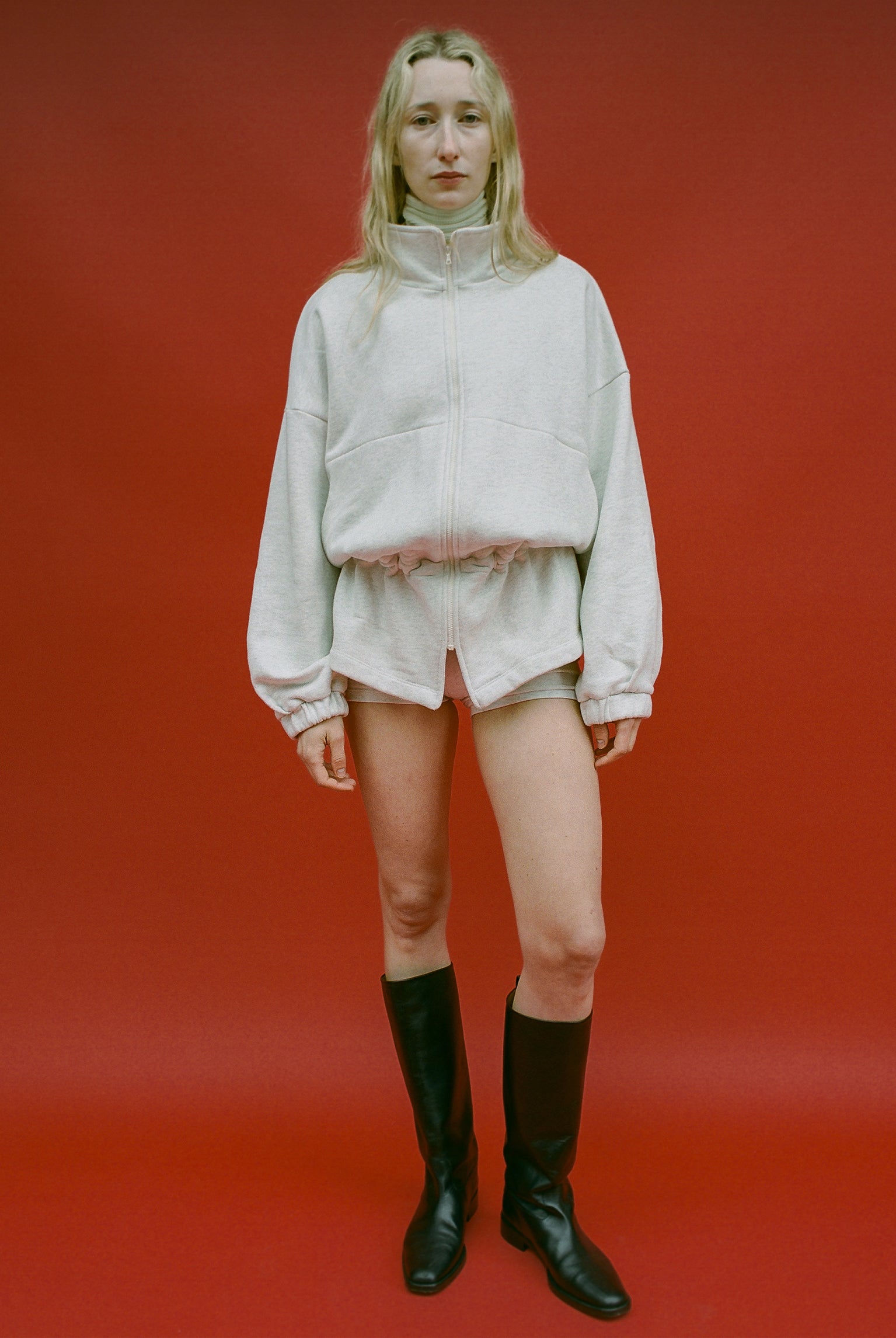 Fleece City Jacket - Ash Grey