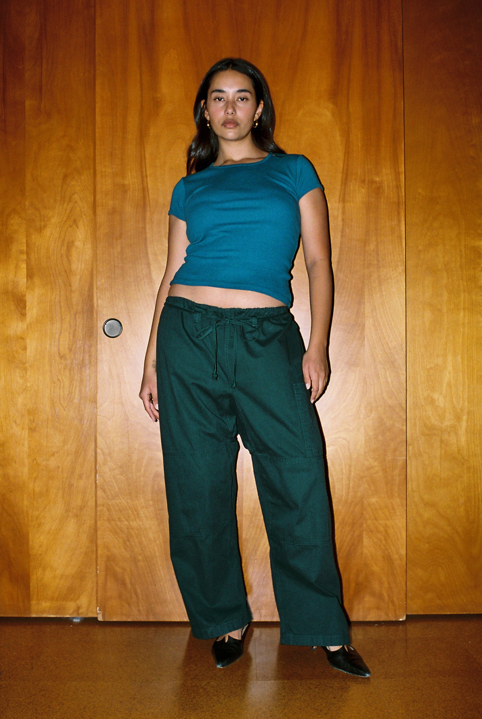 Bellevue Tee - Dark Teal