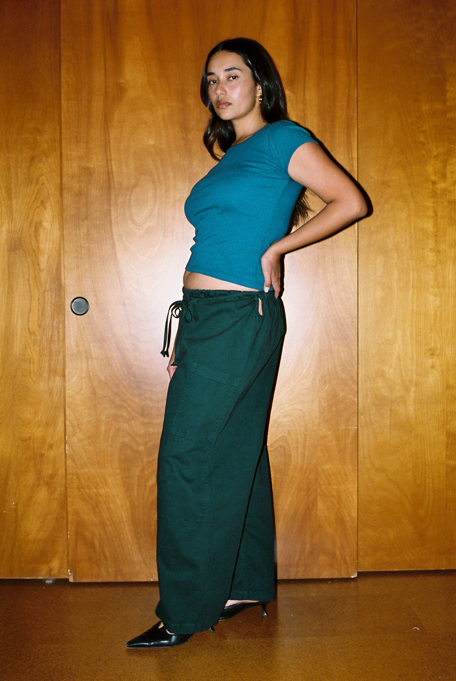 Bellevue Tee - Dark Teal