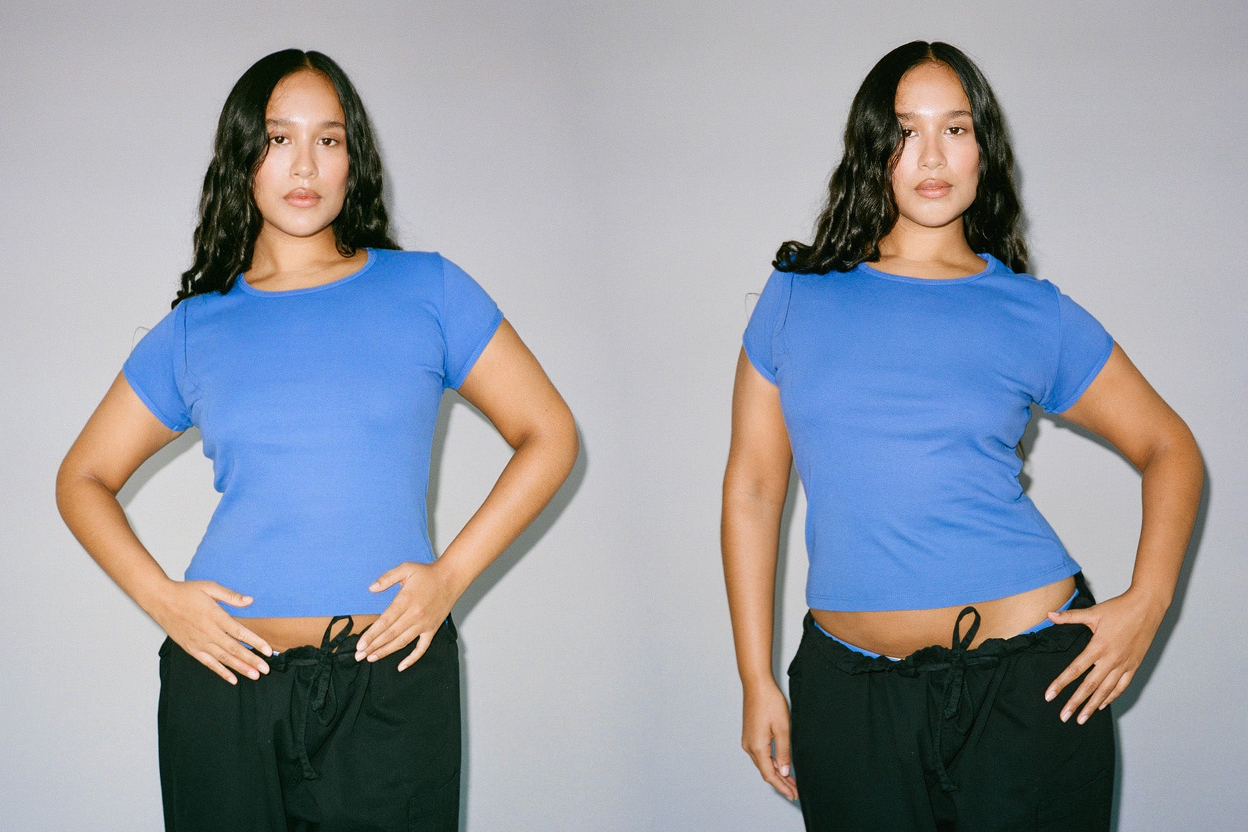 Bellevue Tee - Violet Blue