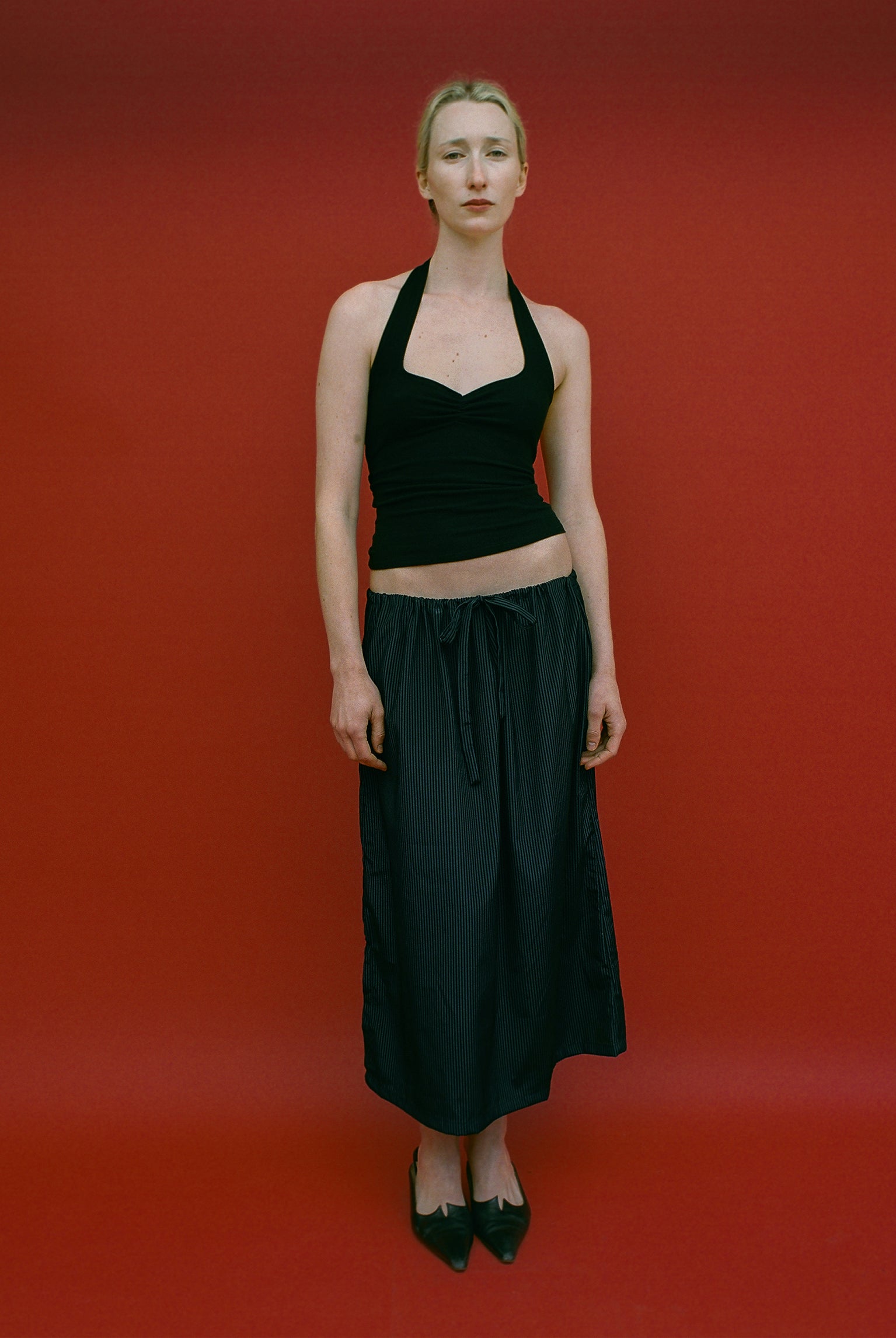 Corazon Halter Top - Black