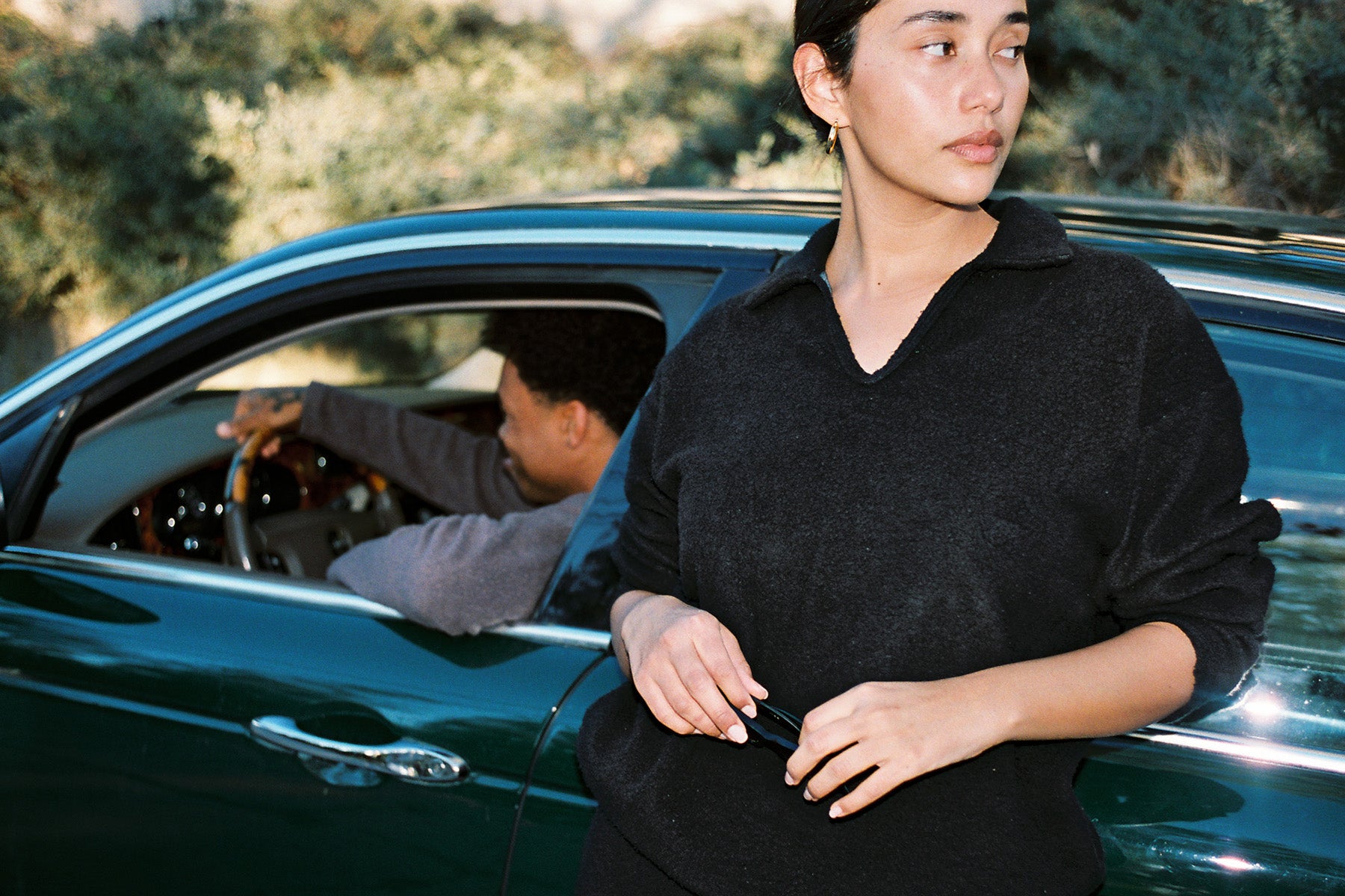 Sherpa Hugh L/S Top - Black