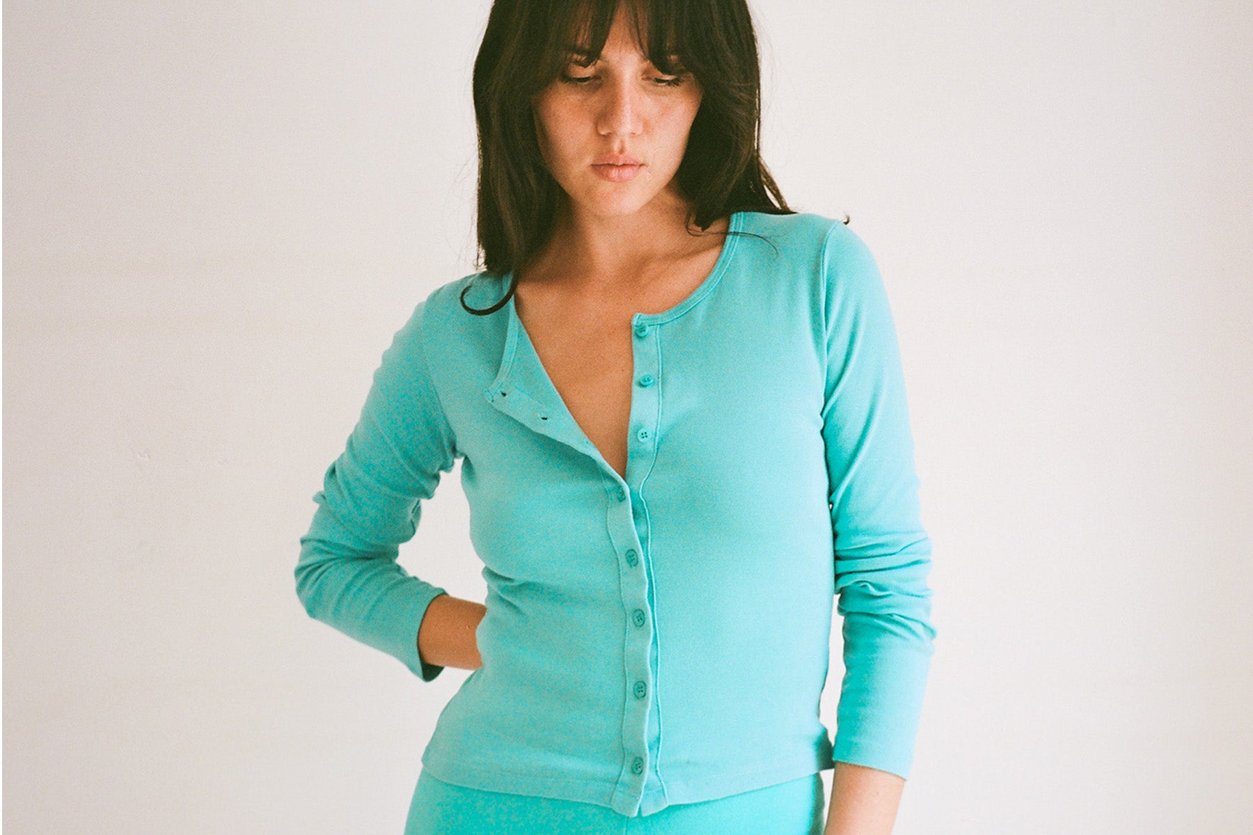 Sophie Cardigan - Aqua