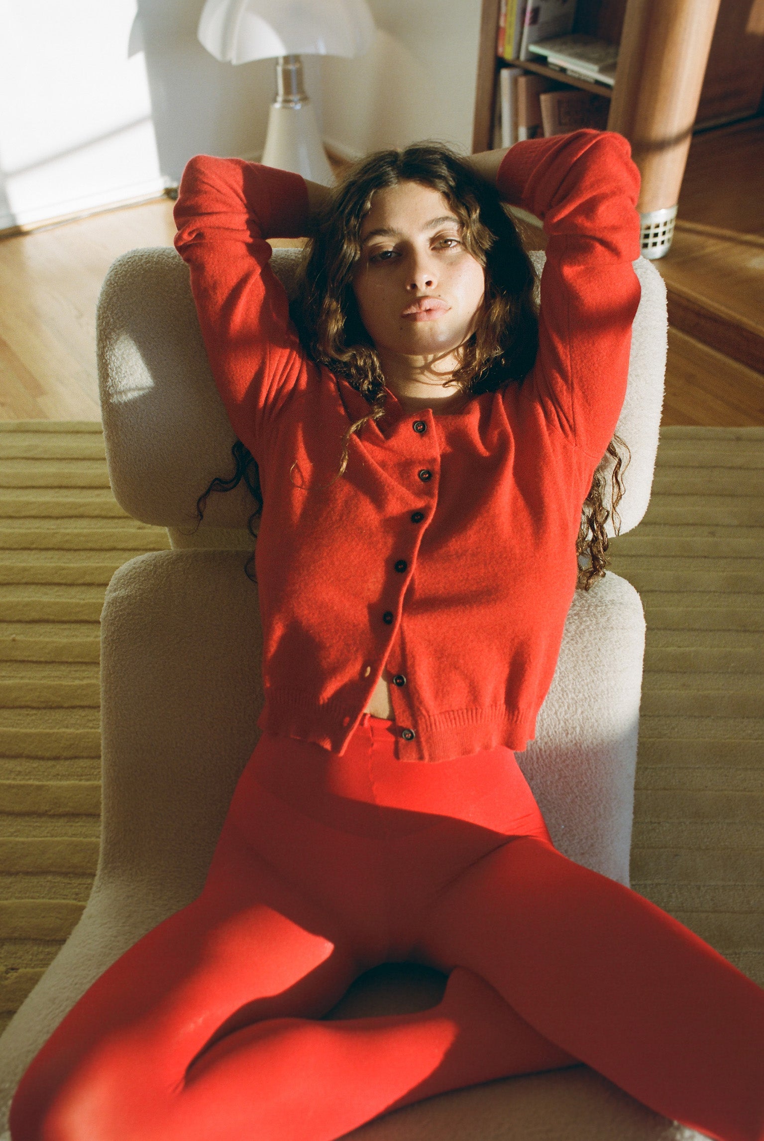 Tricot x Gil Rodriguez Cashmere Cardigan - Red