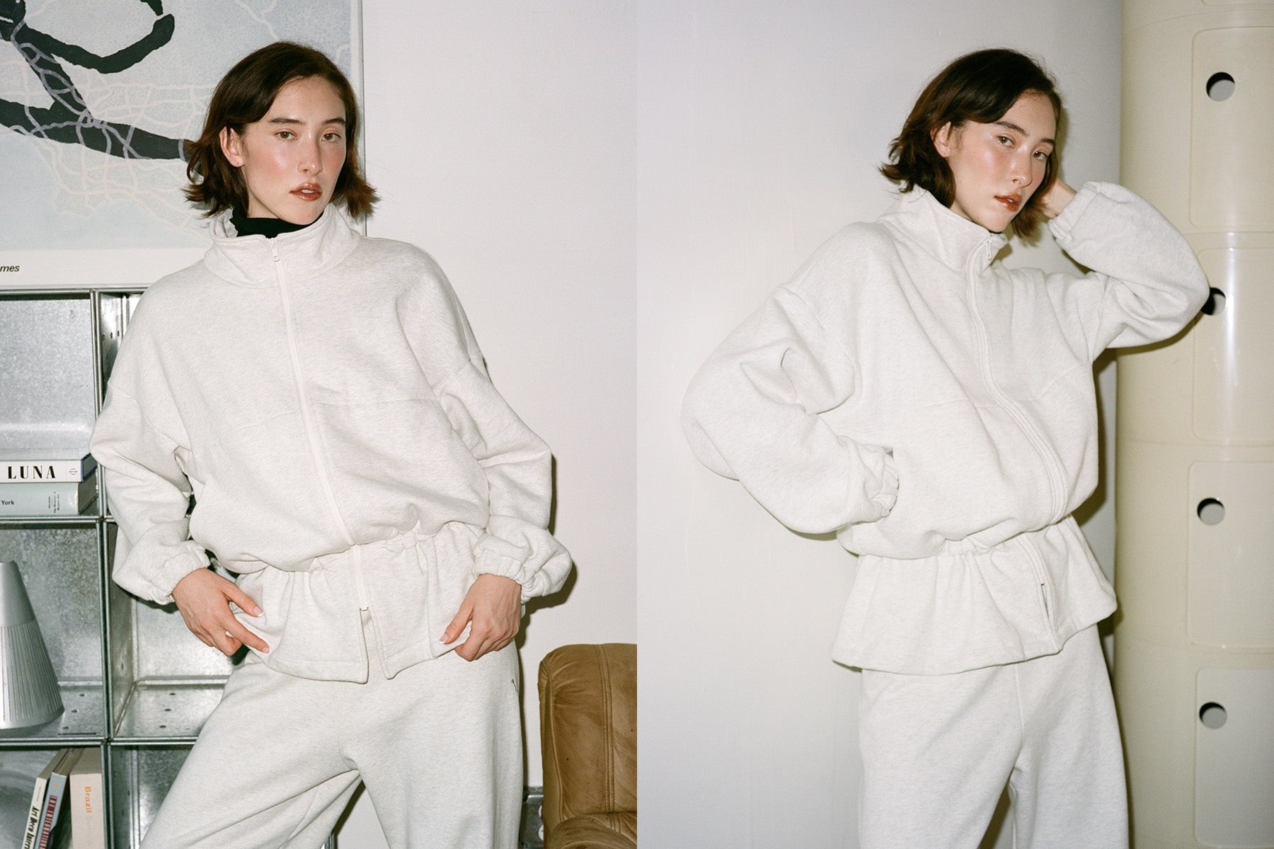 Fleece City Jacket - Ash Grey