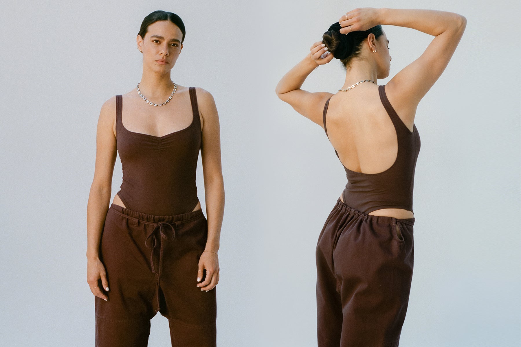 Corazon Bodysuit - Chocolate