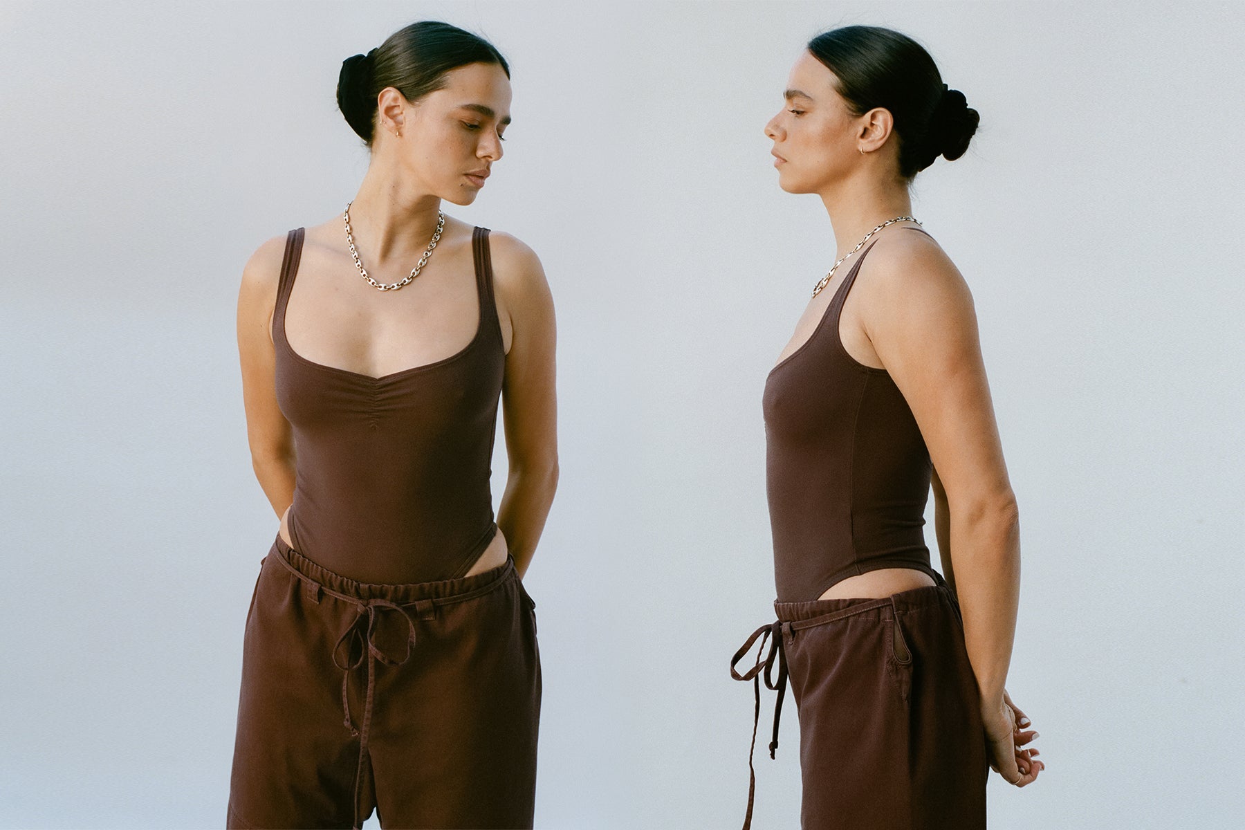 Corazon Bodysuit - Chocolate