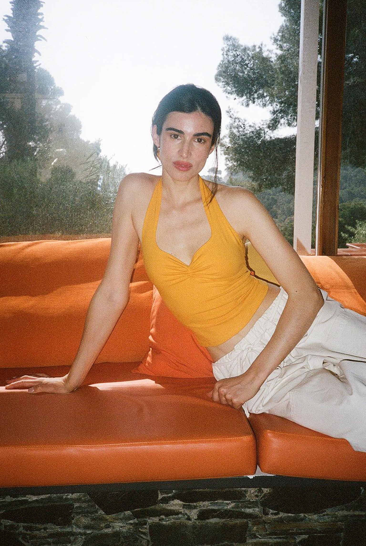 Corazon Halter Top - Honey