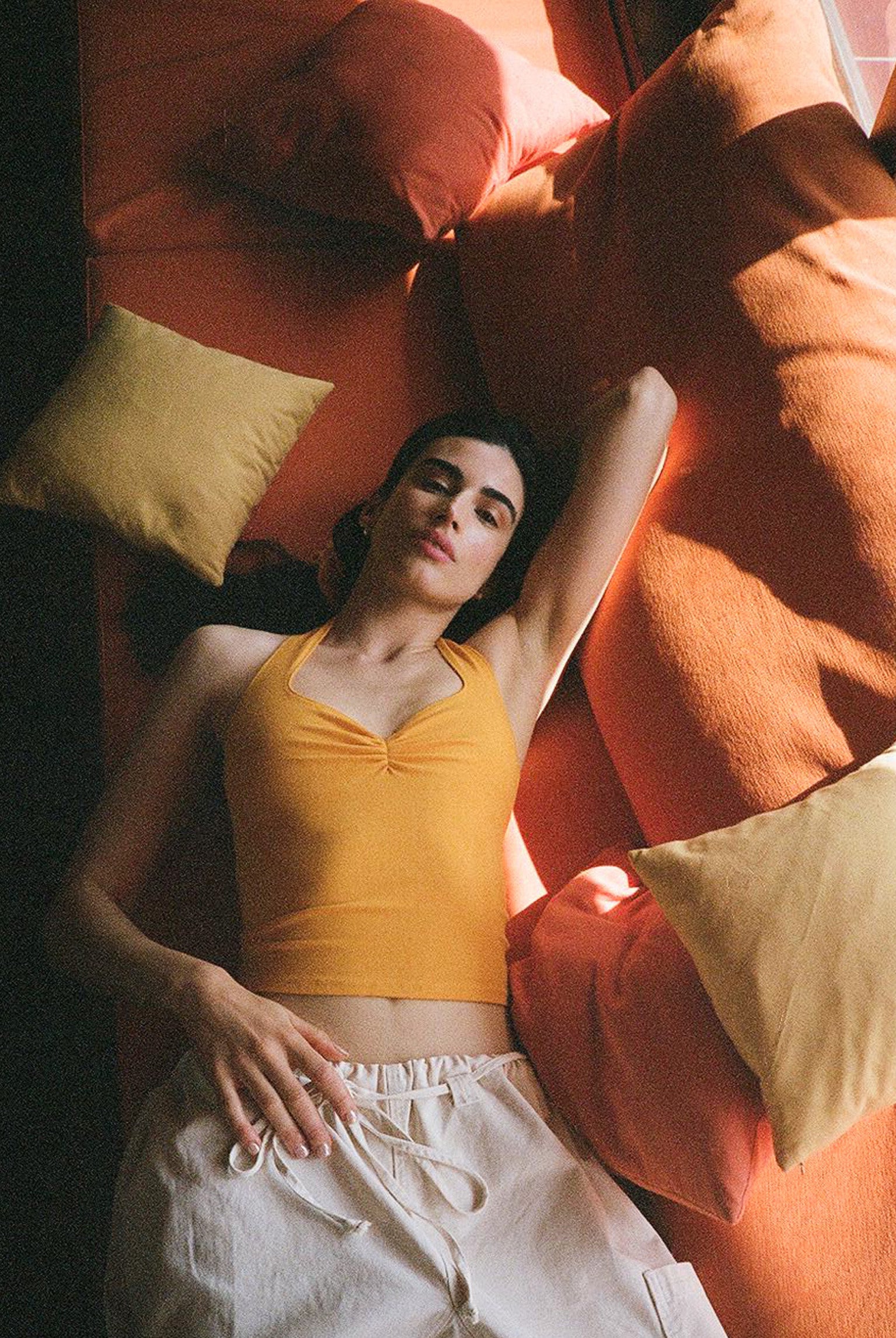 Corazon Halter Top - Honey