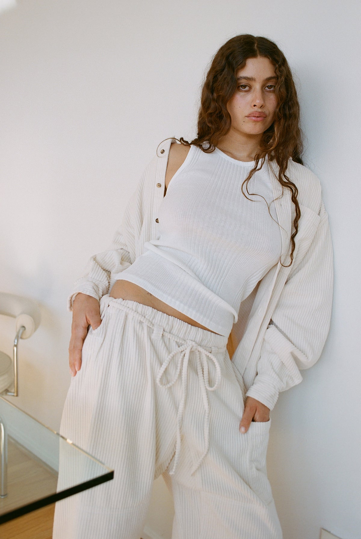 Corduroy Lou Pant - Birch