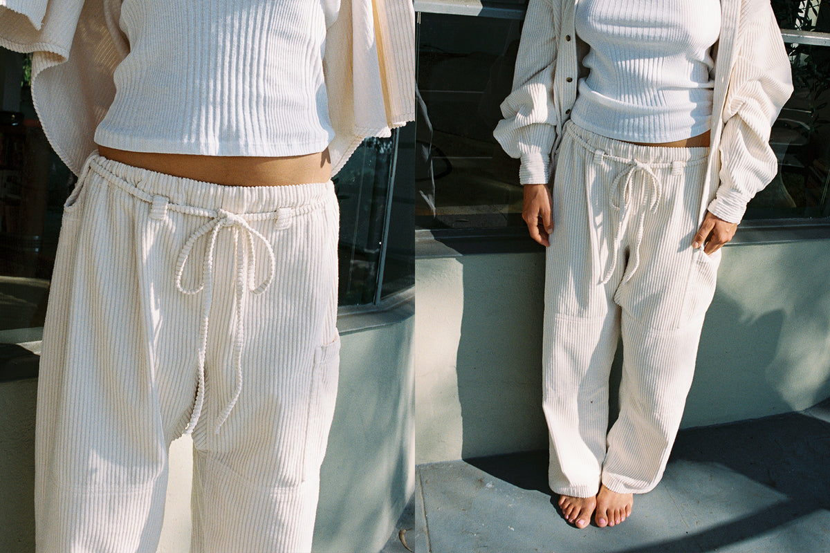 Corduroy Lou Pant - Birch