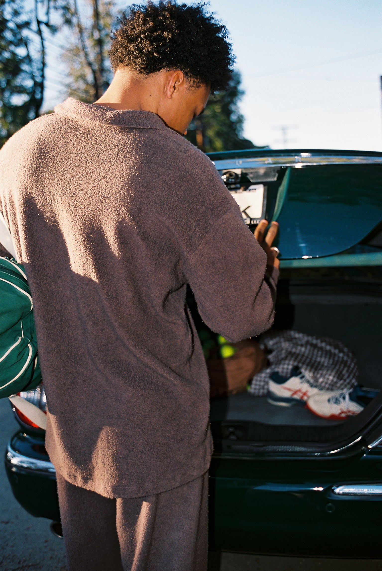 Sherpa Hugh L/S Top - Deep Taupe