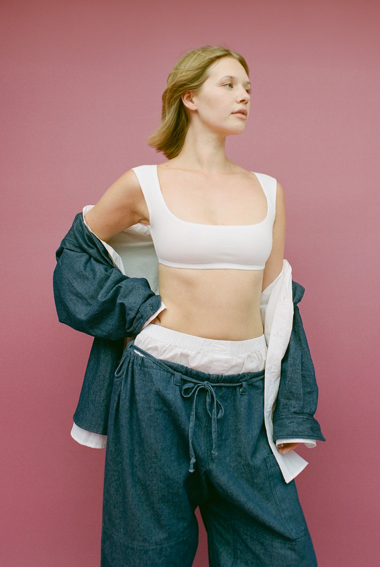 Denim Lou Pant - Dark Wash