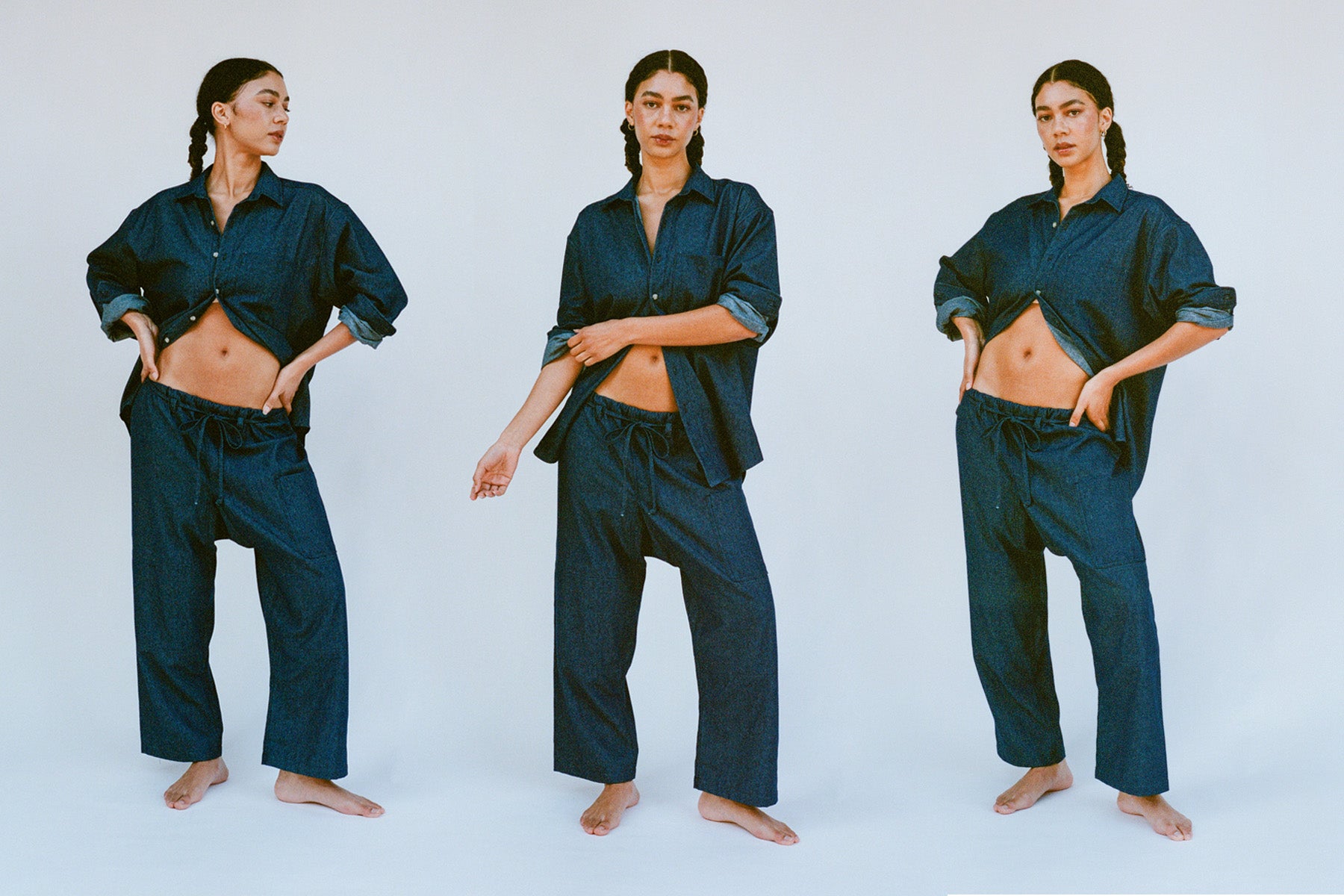 Denim Lou Pant - Dark Wash