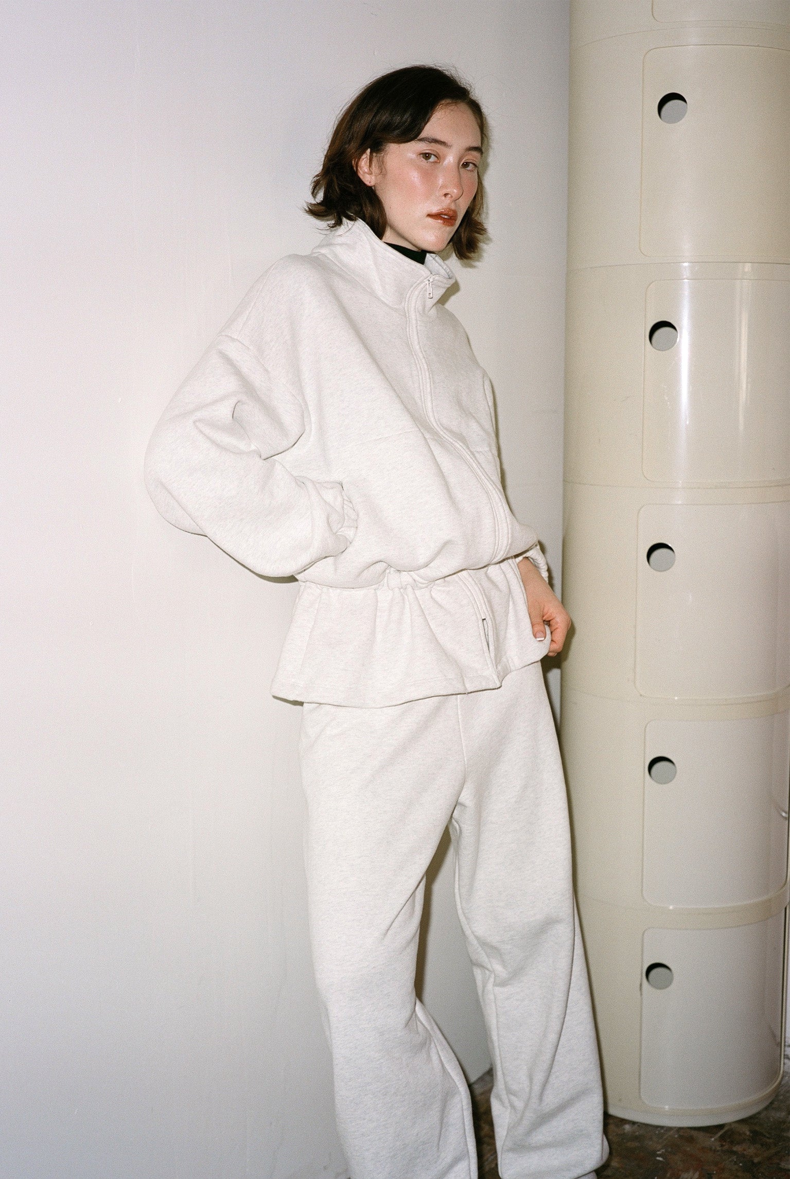 Fleece City Jacket - Ash Grey