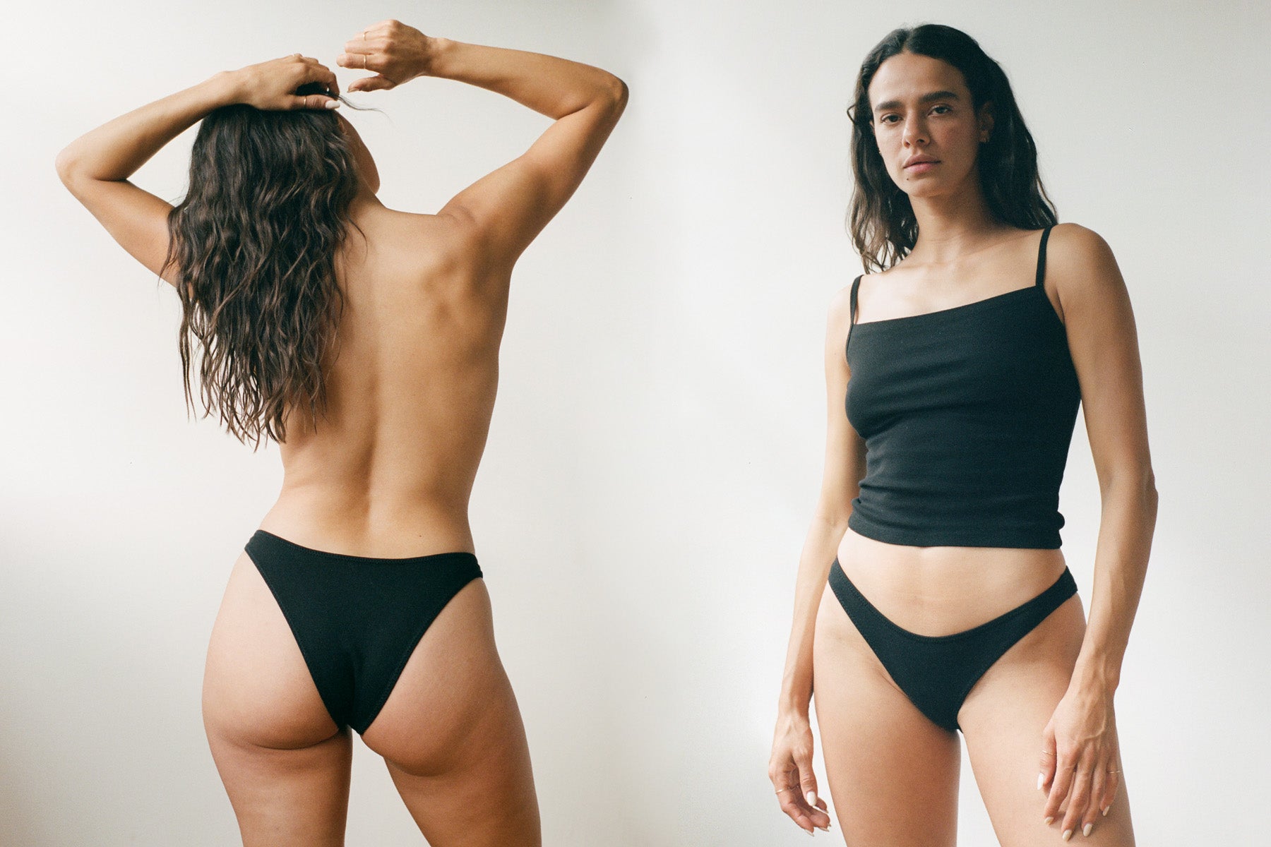 French 100 Brief - Black