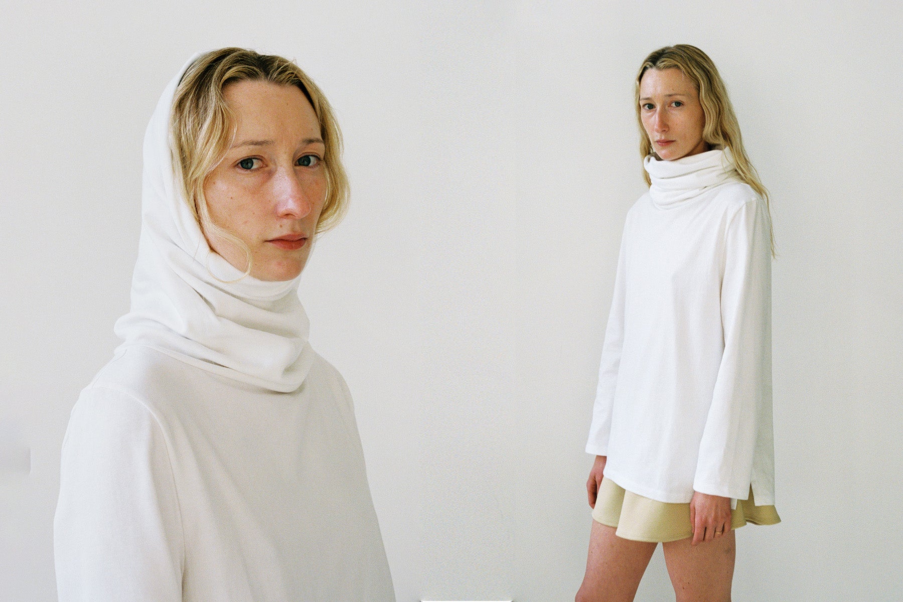 Grace Turtleneck - White