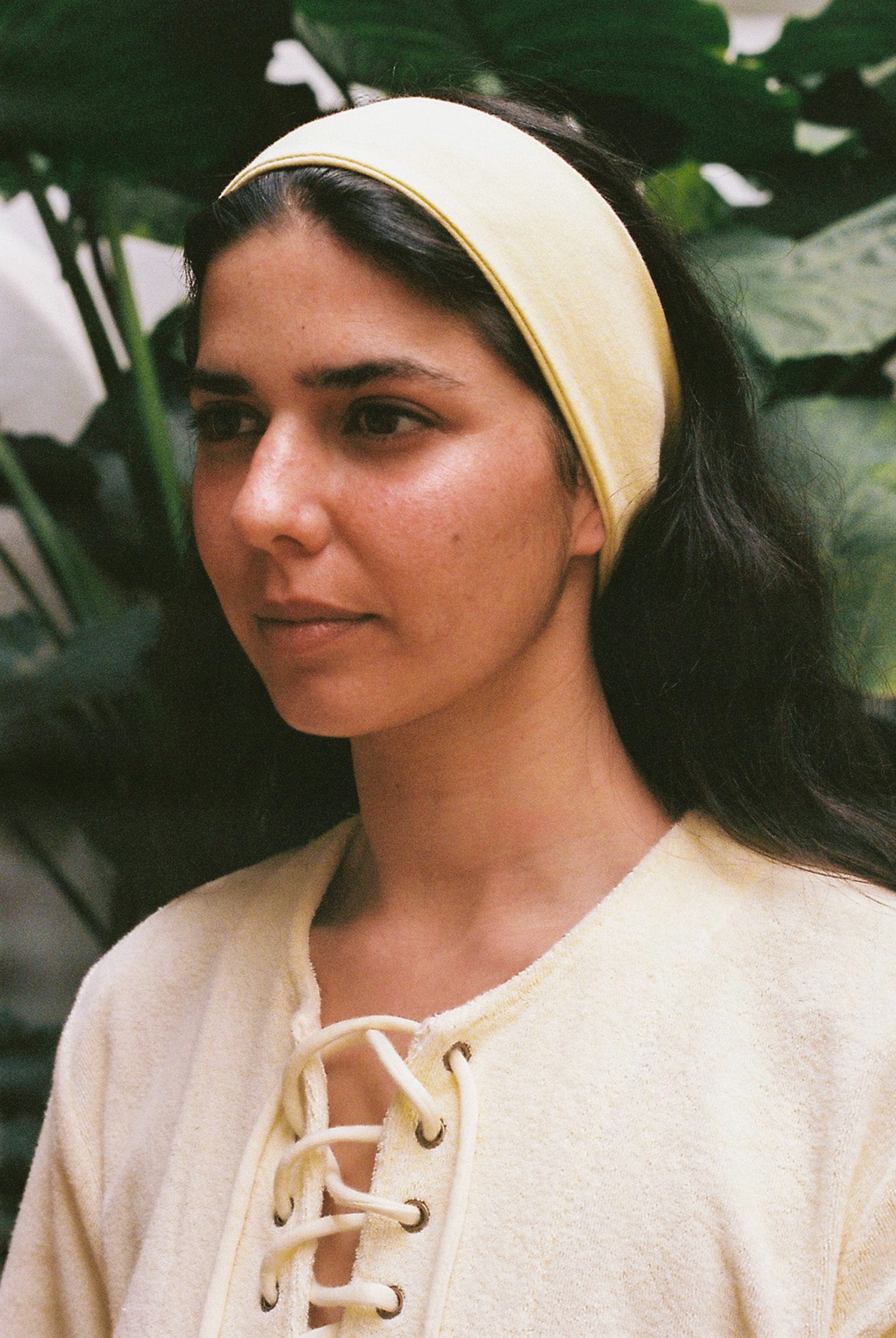 Stretch Headband - Custard