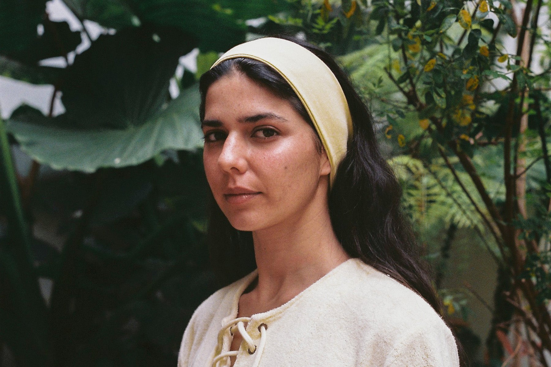 Stretch Headband - Custard