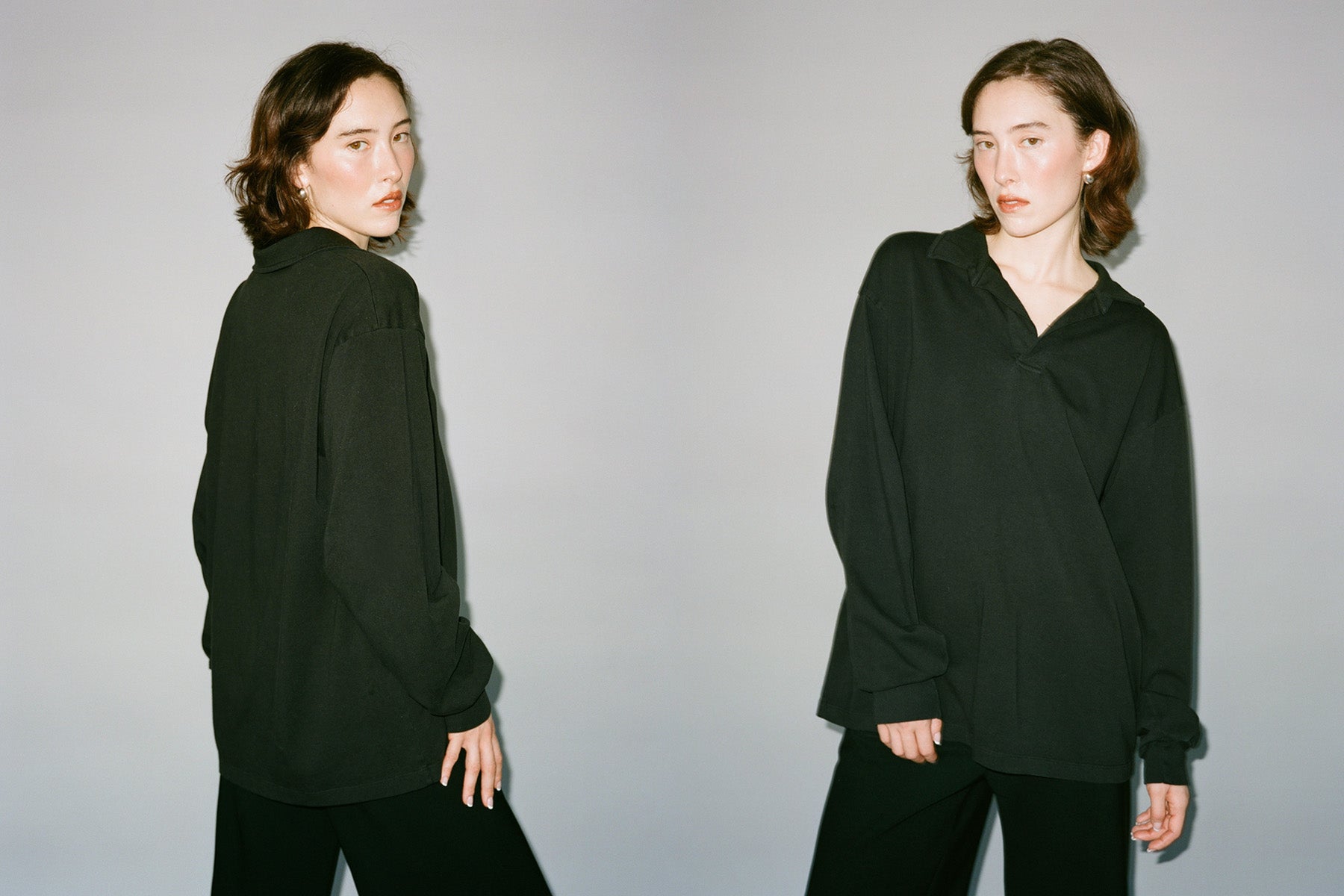 Lauren Collared Shirt - Black