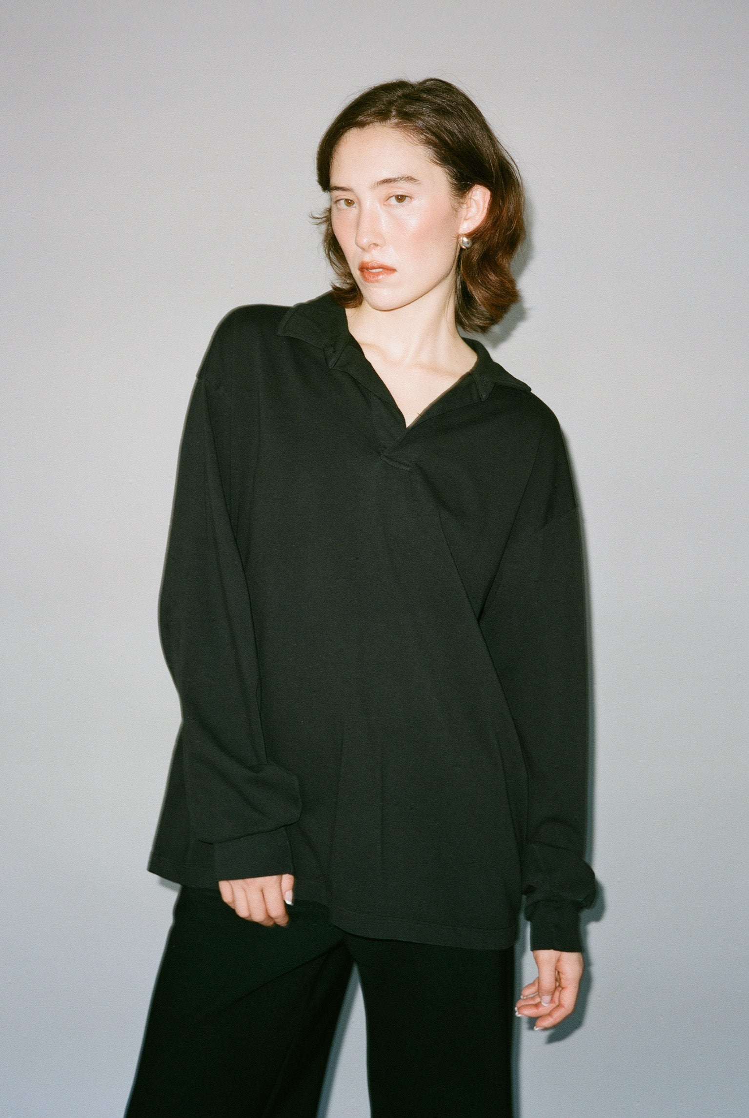 Lauren Collared Shirt - Black