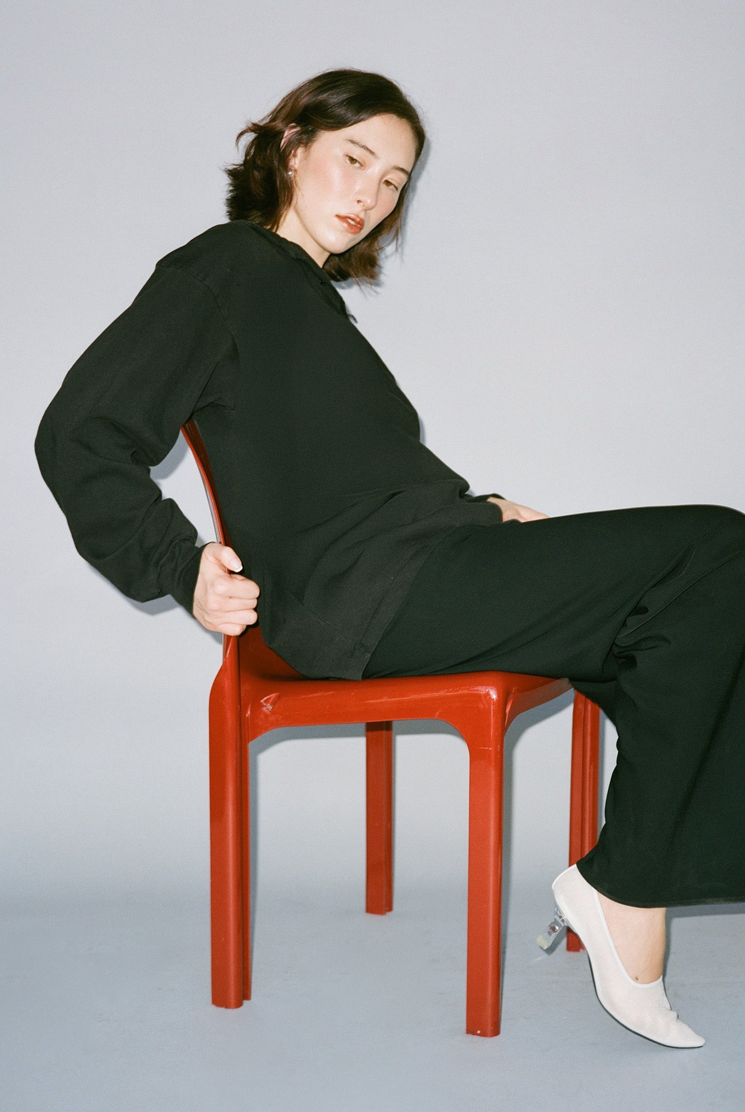 Lauren Collared Shirt - Black