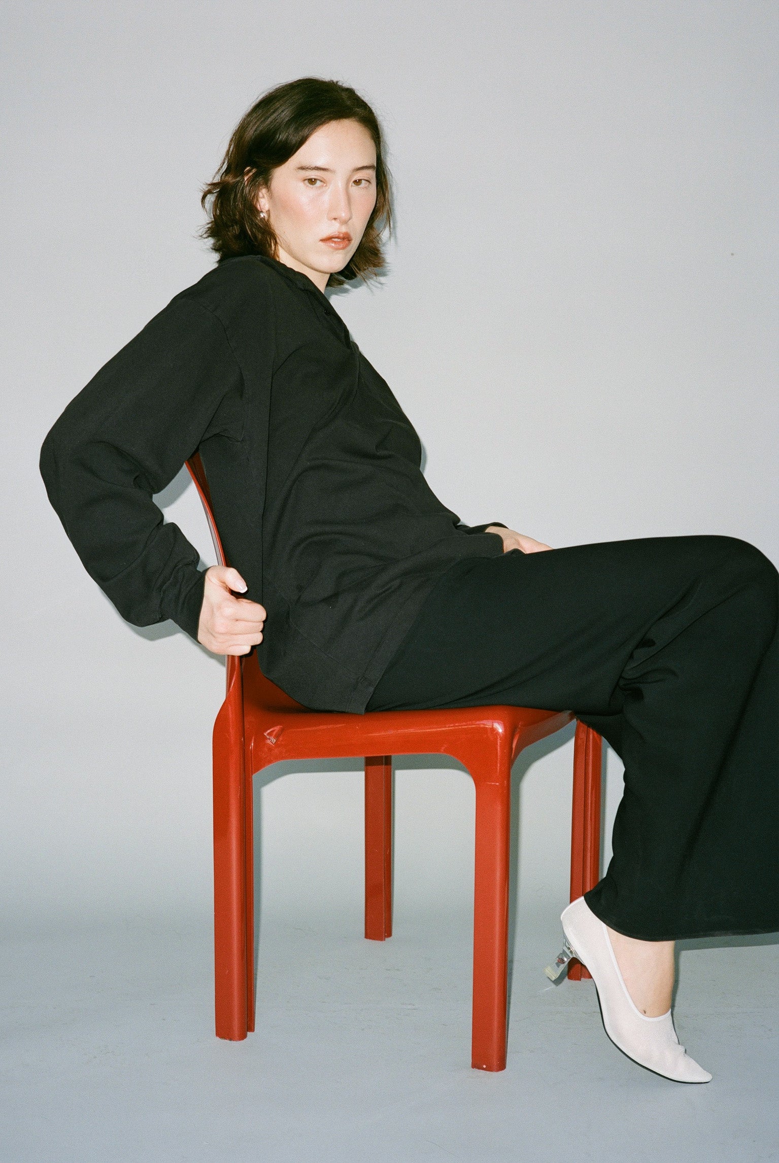 Lauren Collared Shirt - Black