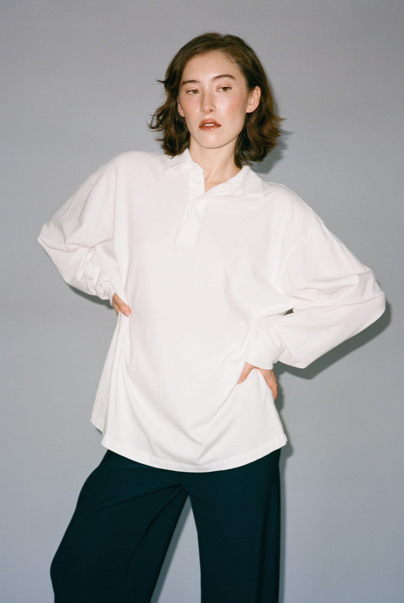 Lauren Collared Shirt - White