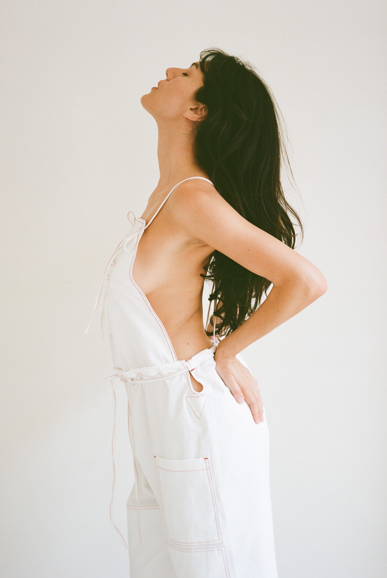 Lou Overalls - Cream