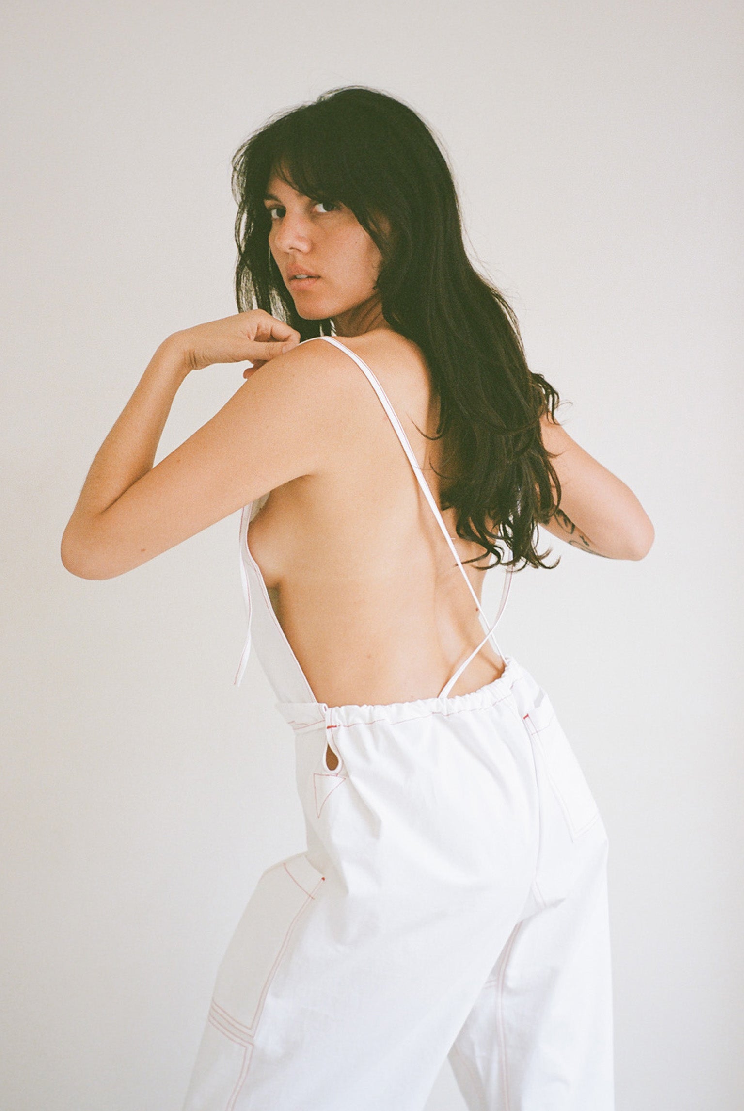 Lou Overalls - Cream