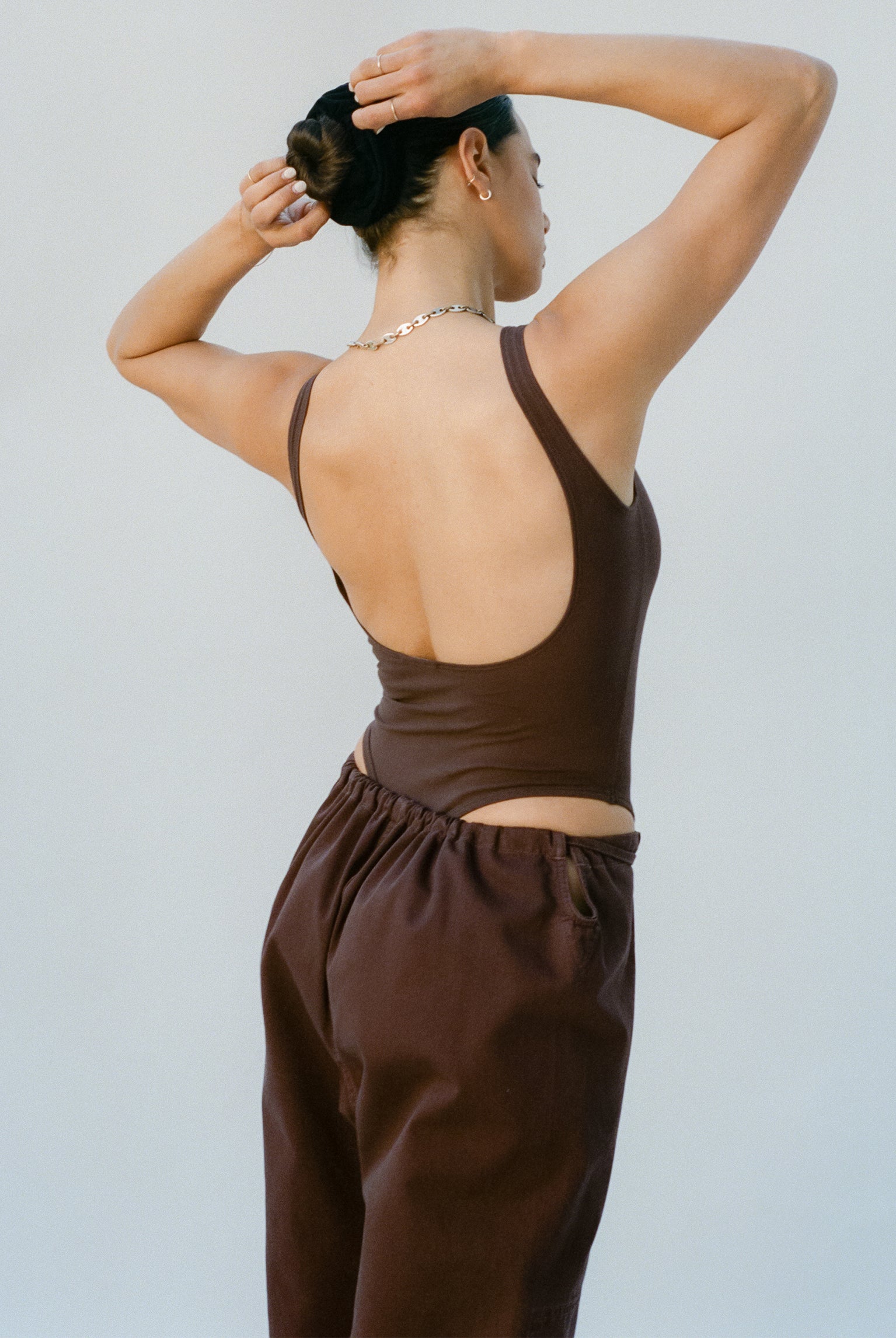 Corazon Bodysuit - Chocolate