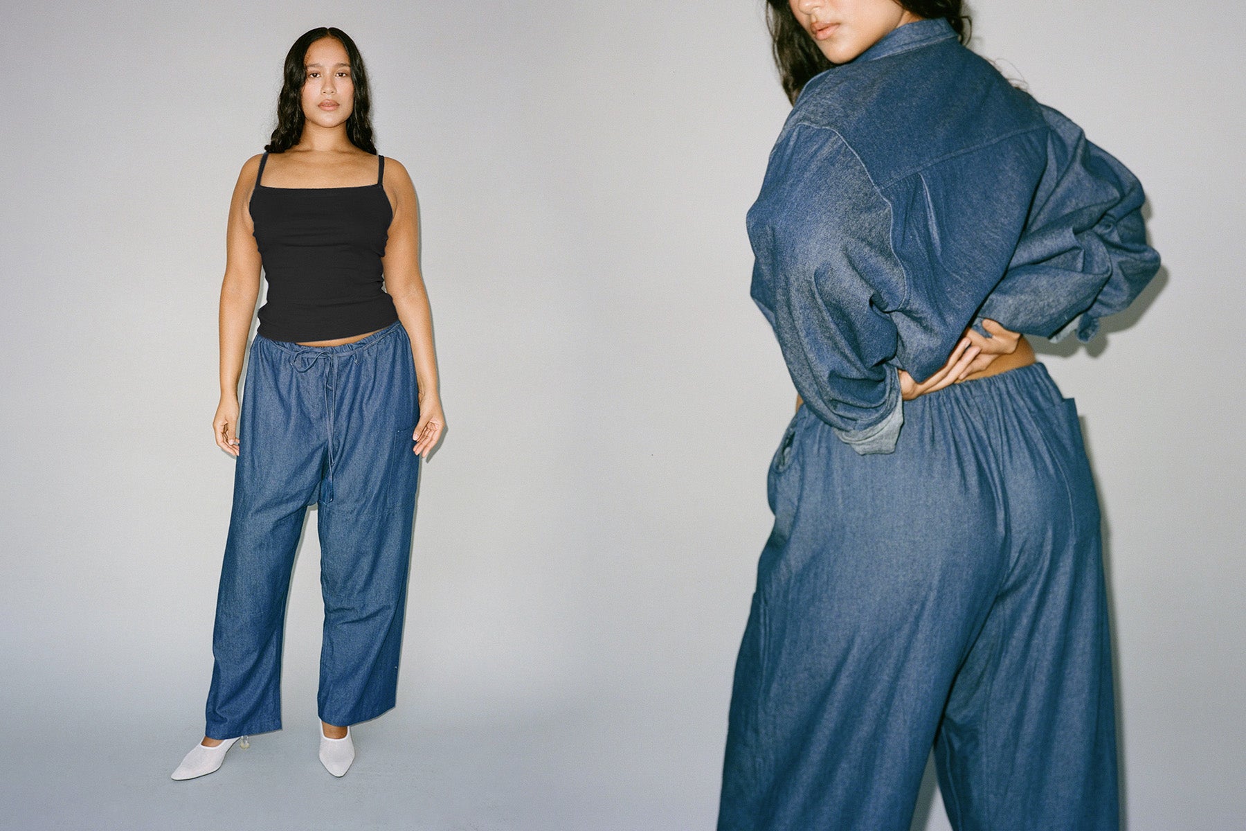 Denim Lou Pant - Dark Wash