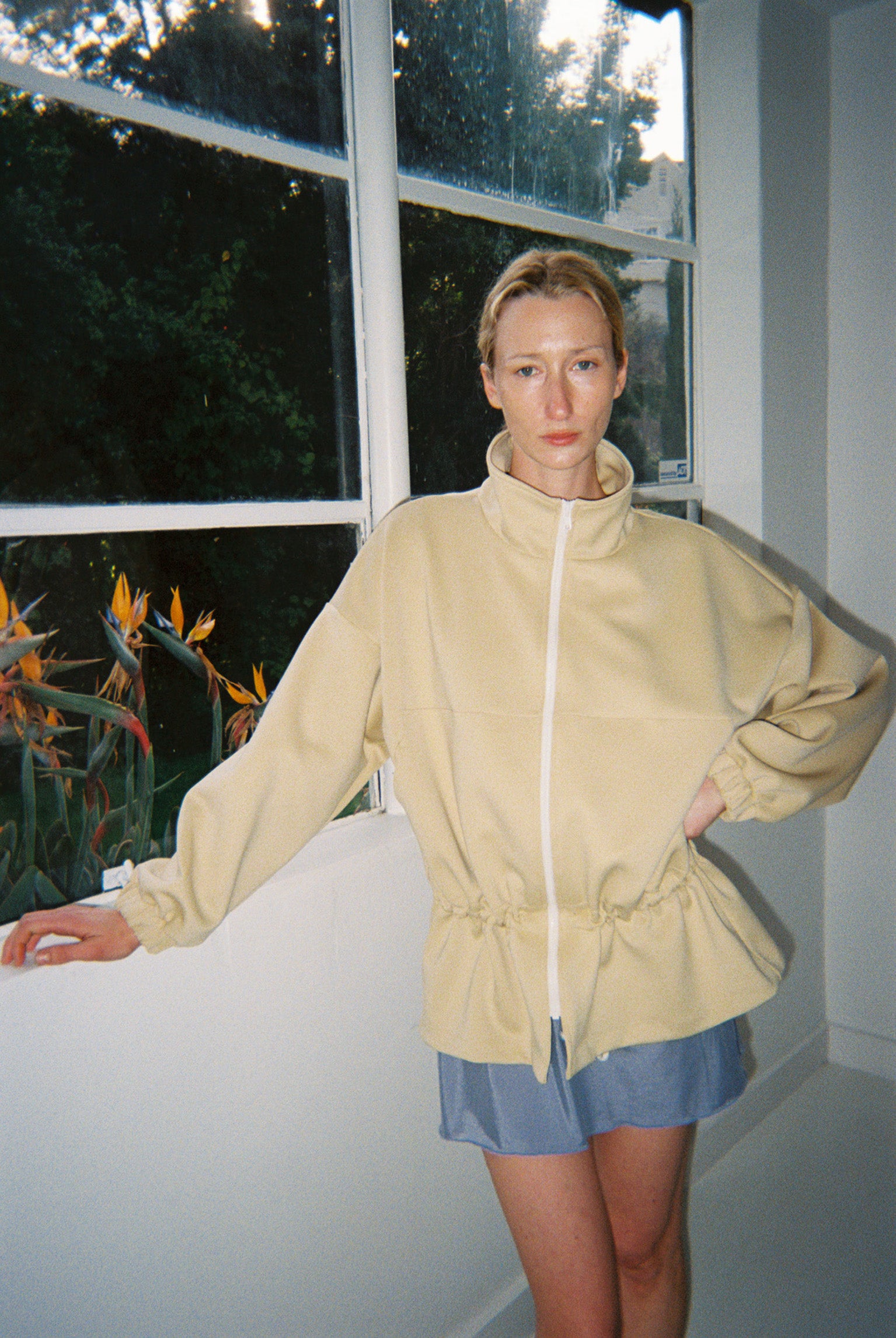 Neoprene City Jacket - Oat