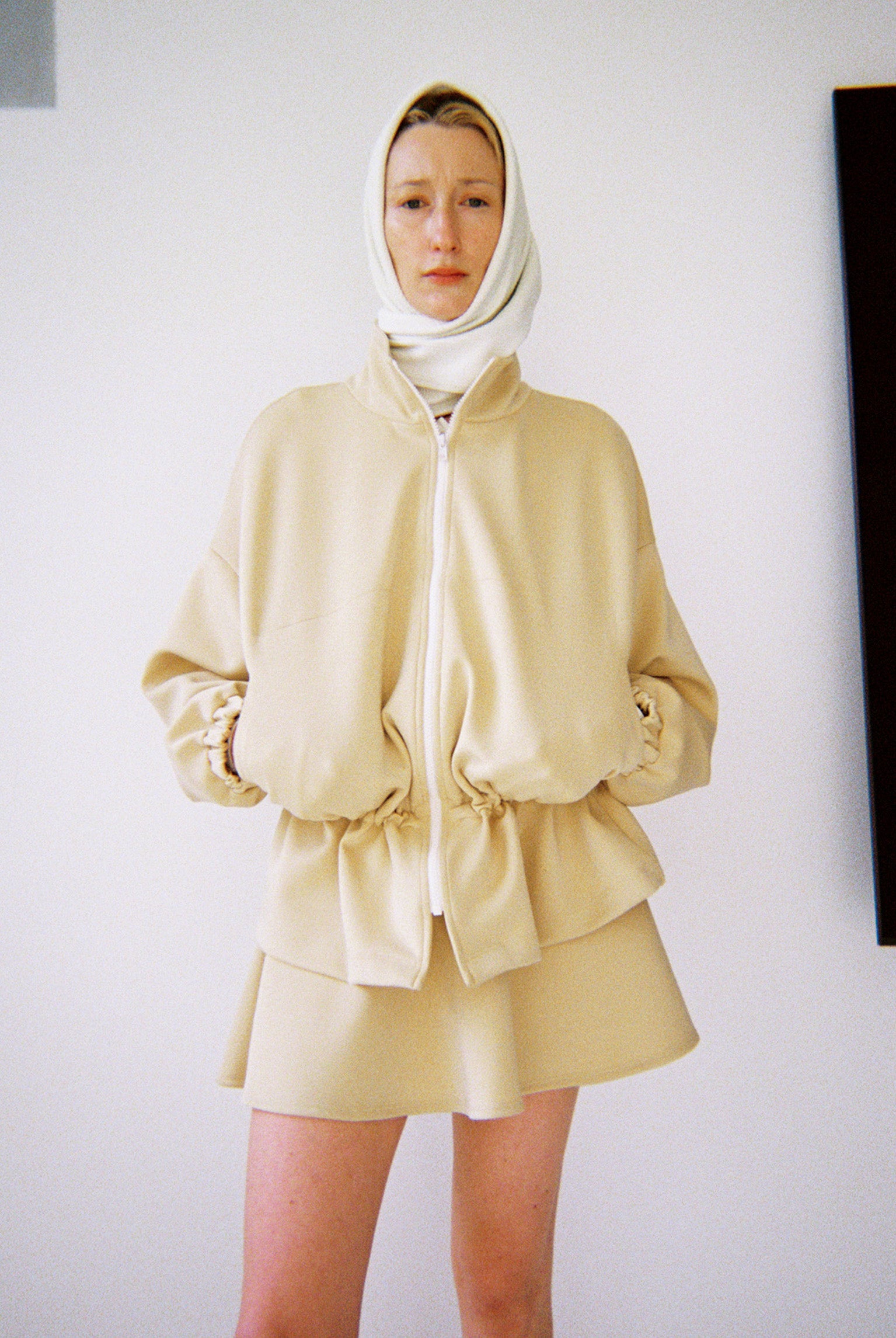 Neoprene City Jacket - Oat