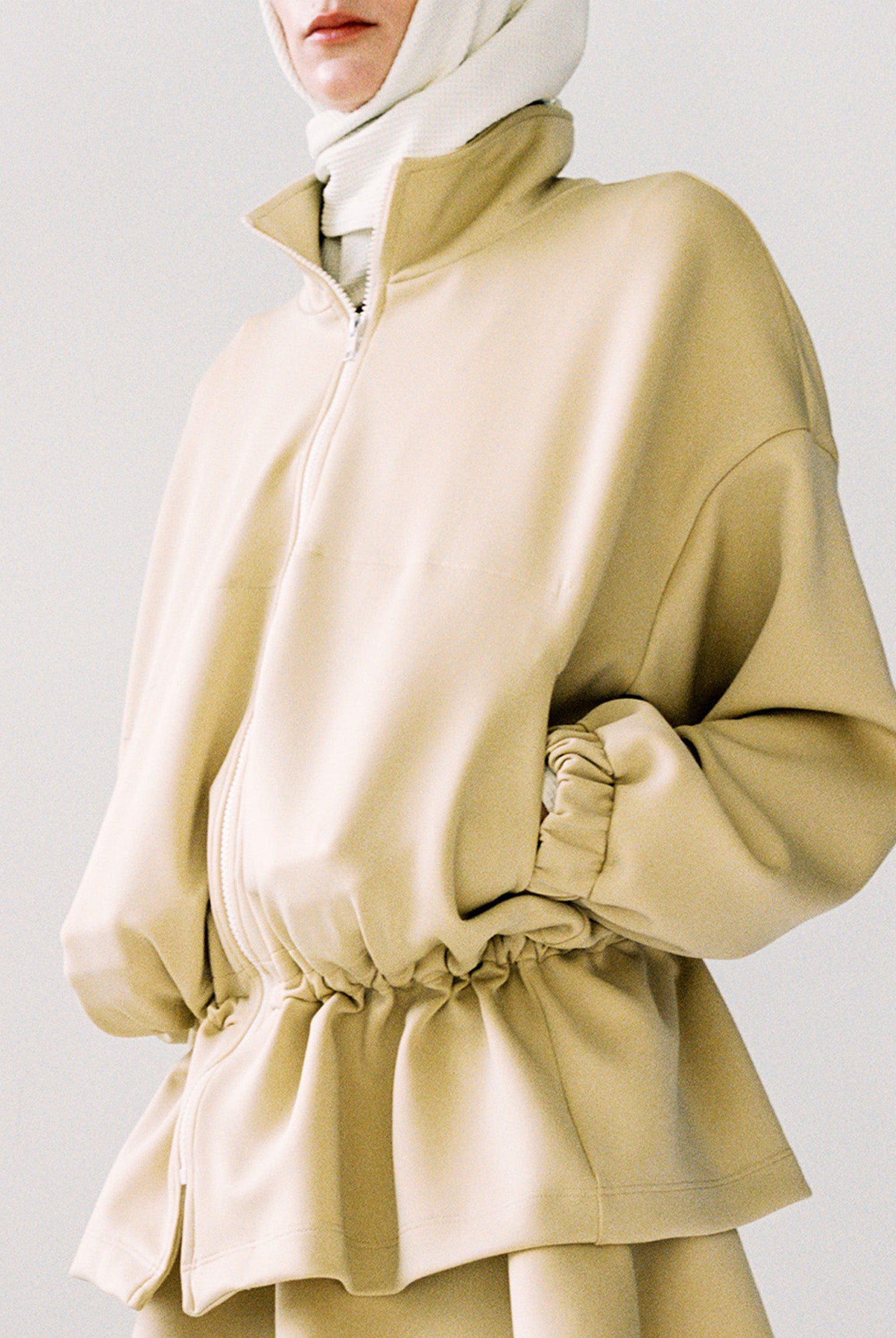 Neoprene City Jacket - Oat