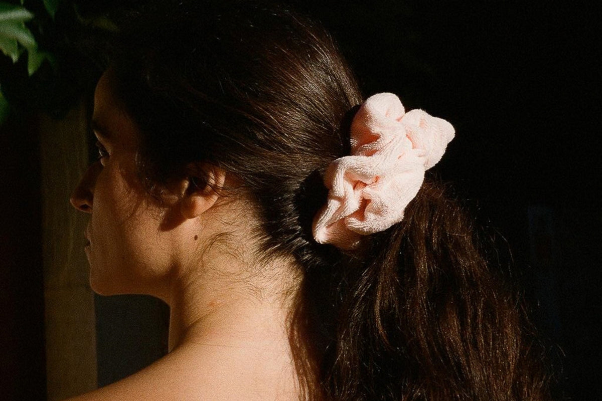 Terry Scrunchie - Guava