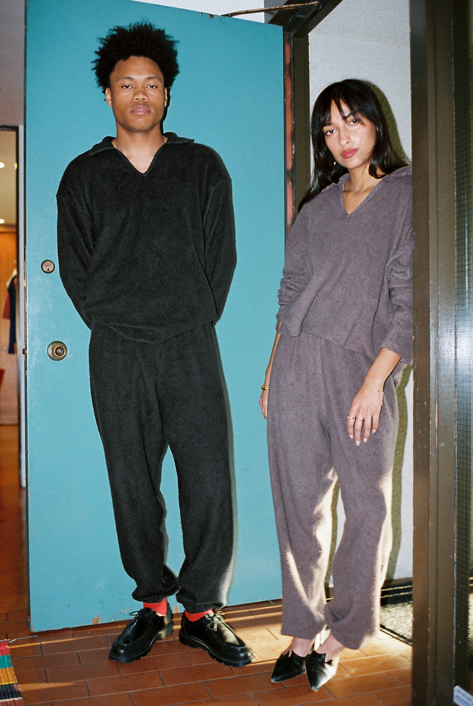 Sherpa Big Sweatpant - Deep Taupe