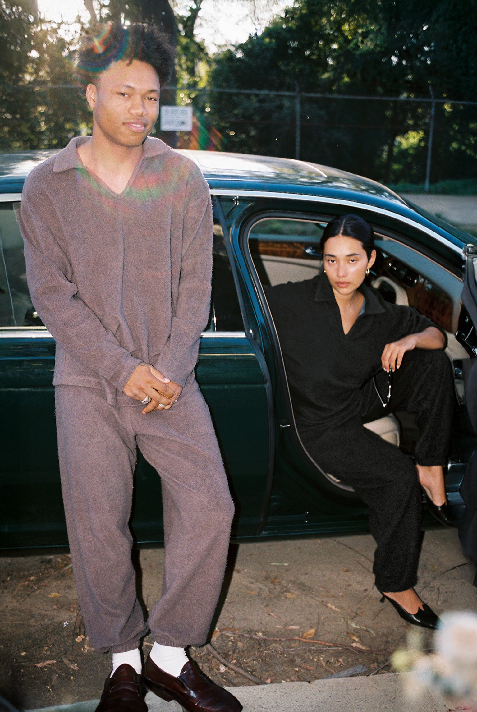 Sherpa Big Sweatpant - Deep Taupe