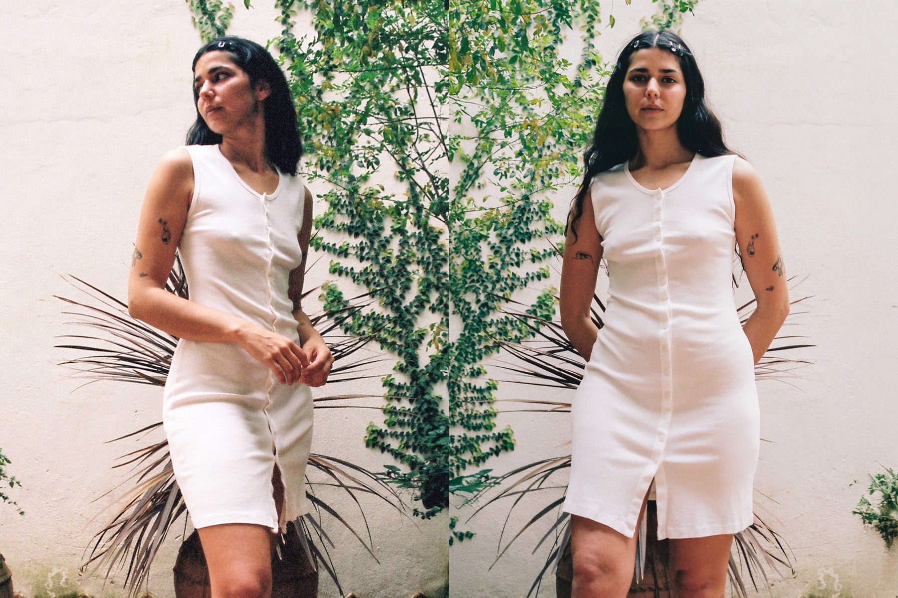 Sophie Mini Dress - White