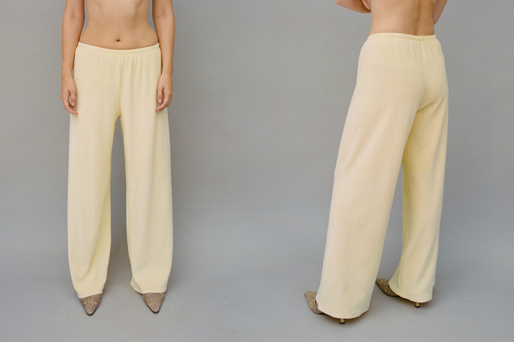 Barcelona Terry Pant - Butter