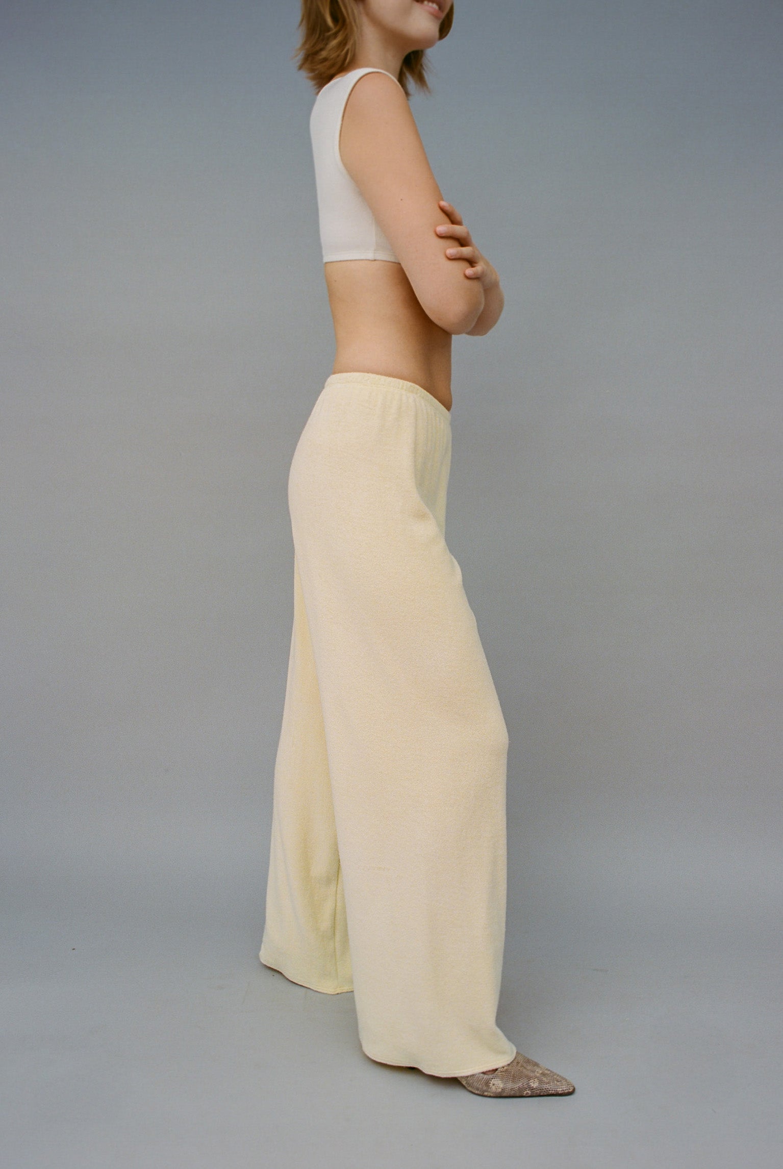 Barcelona Terry Pant - Butter