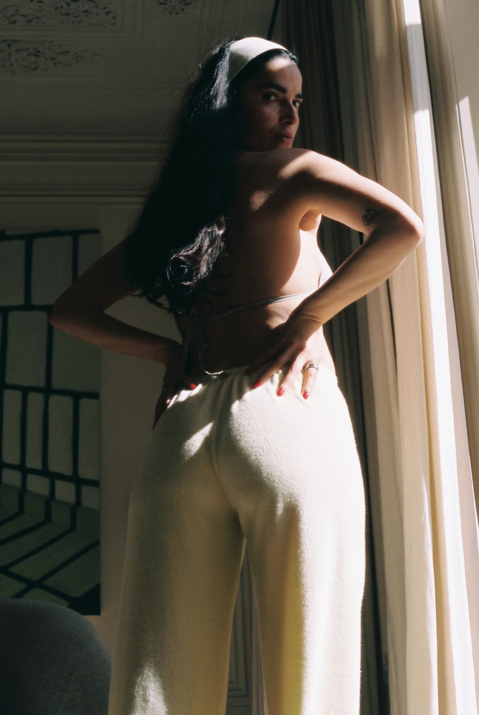 Barcelona Terry Pant - Butter