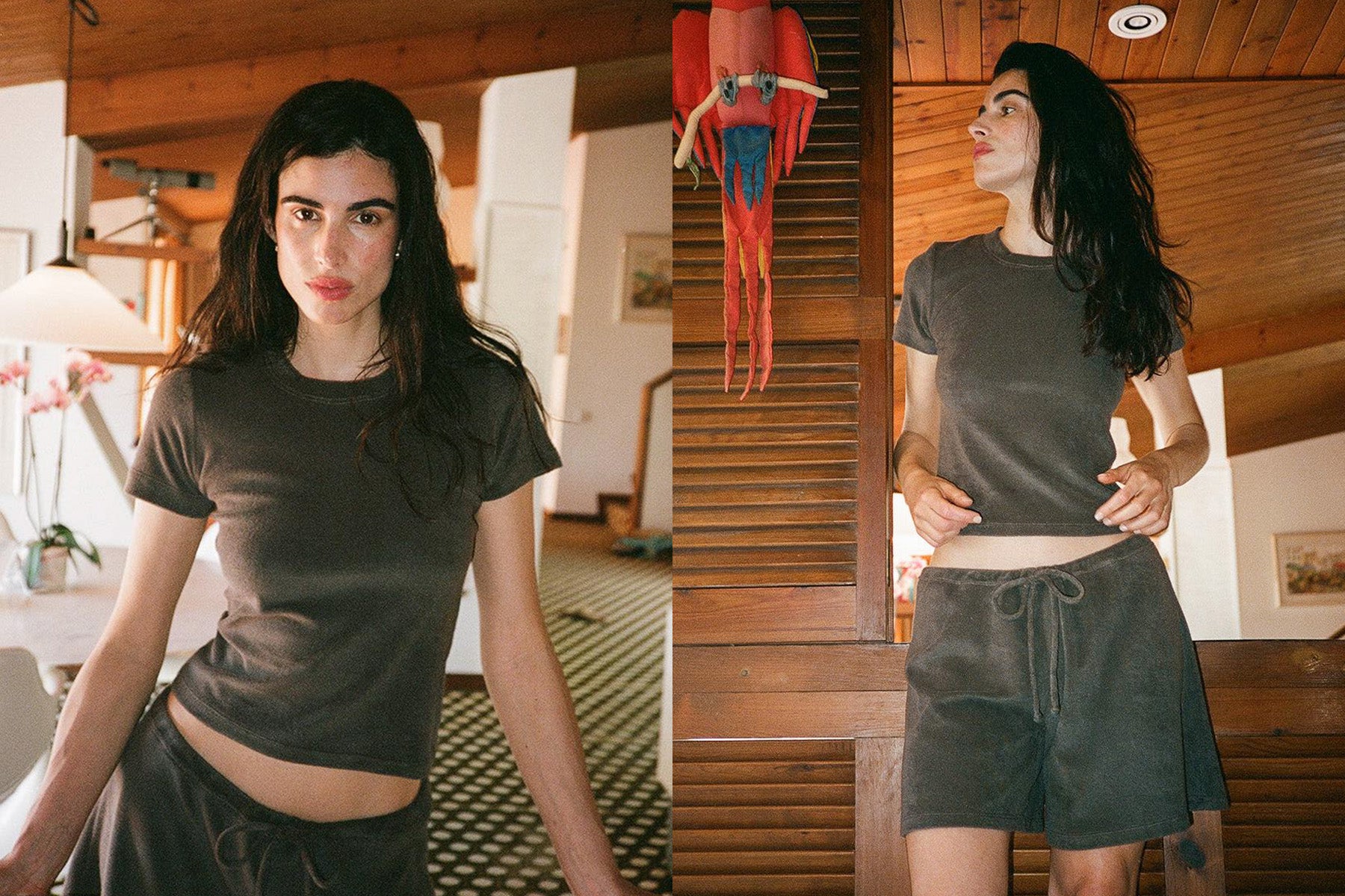 Terry Corsica Tee - Espresso