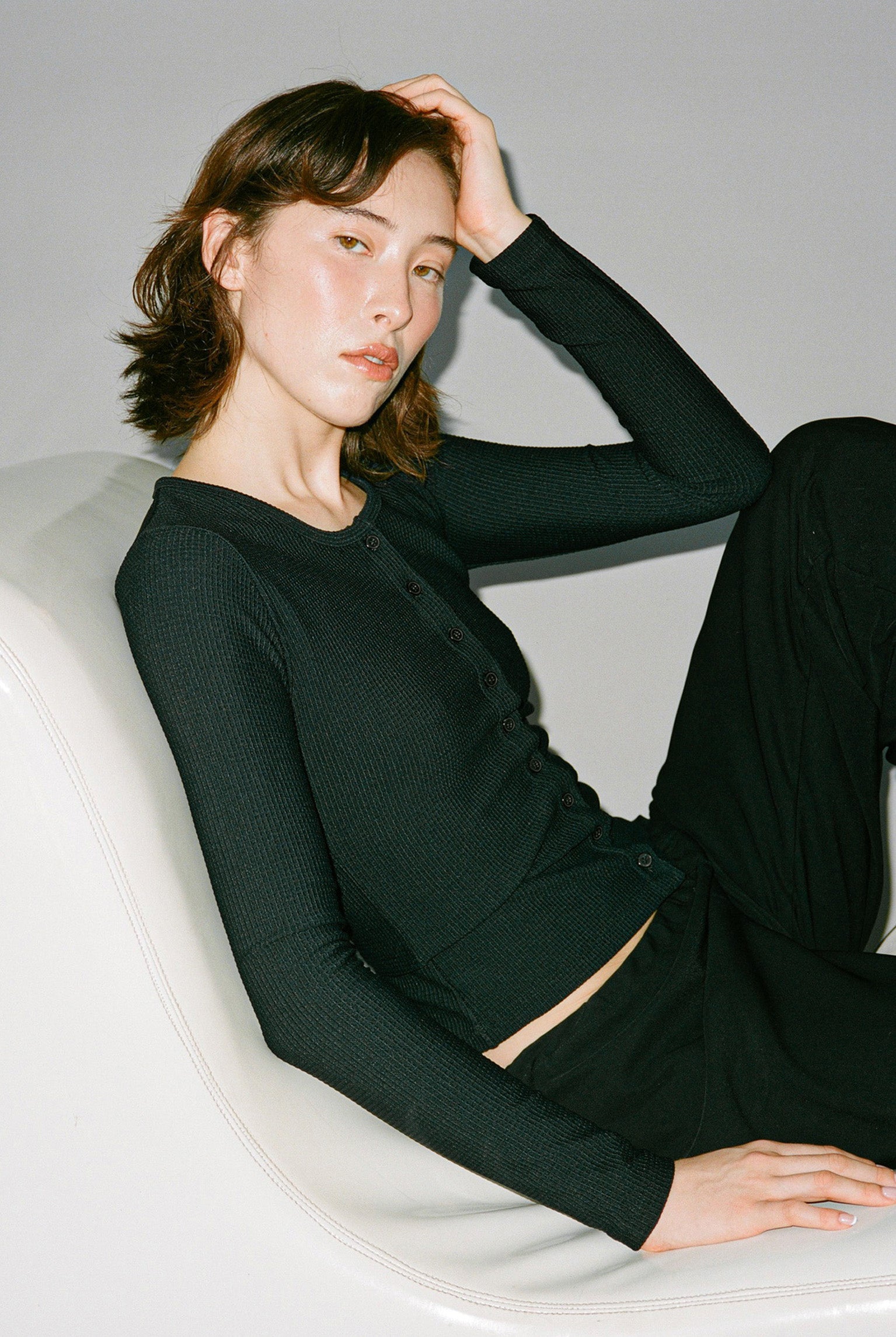 Thermal Sophie Cardigan - Black